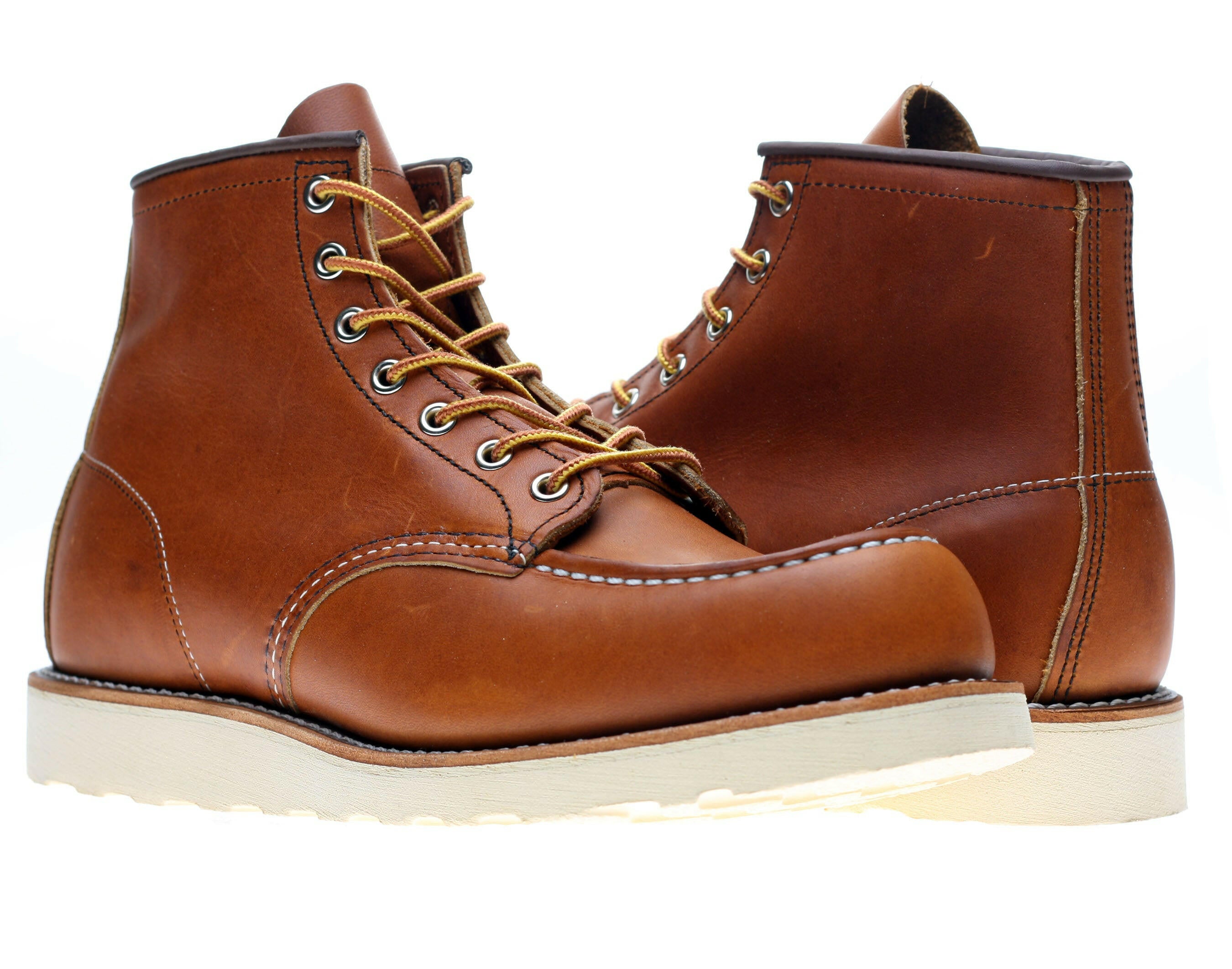 Red Wing Heritage 875 6-Inch Classic Moc Toe Men's Boots.