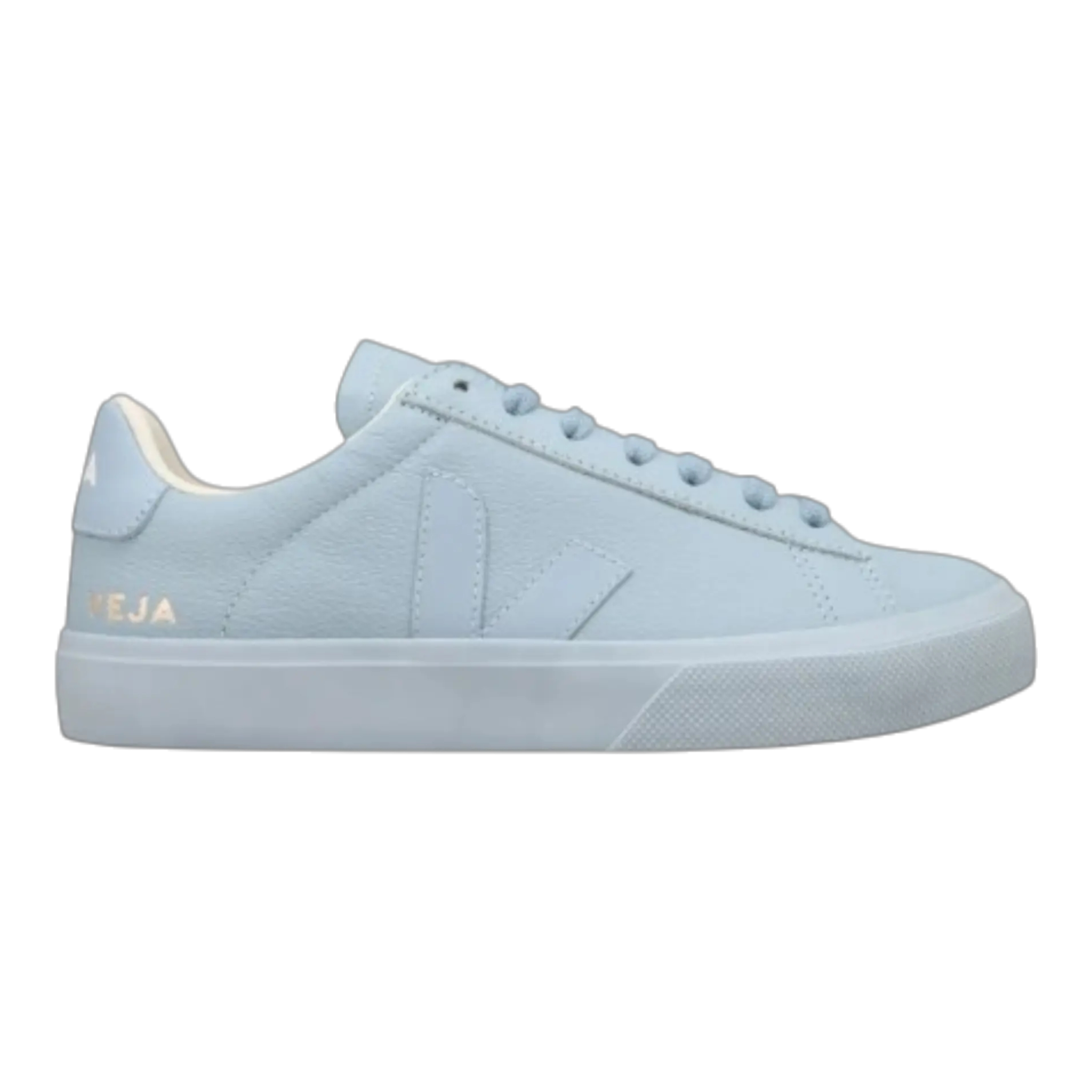 Veja Campo CP0503324A Sneakers Women's Steel Chromefree Leather Comfort Shoes VEJA