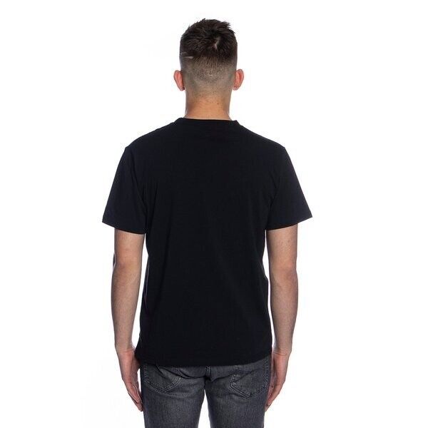 Dickies Mackville T-Shirt Men Medium Black Horseshoe Logo Crew Neck Short Sleeve