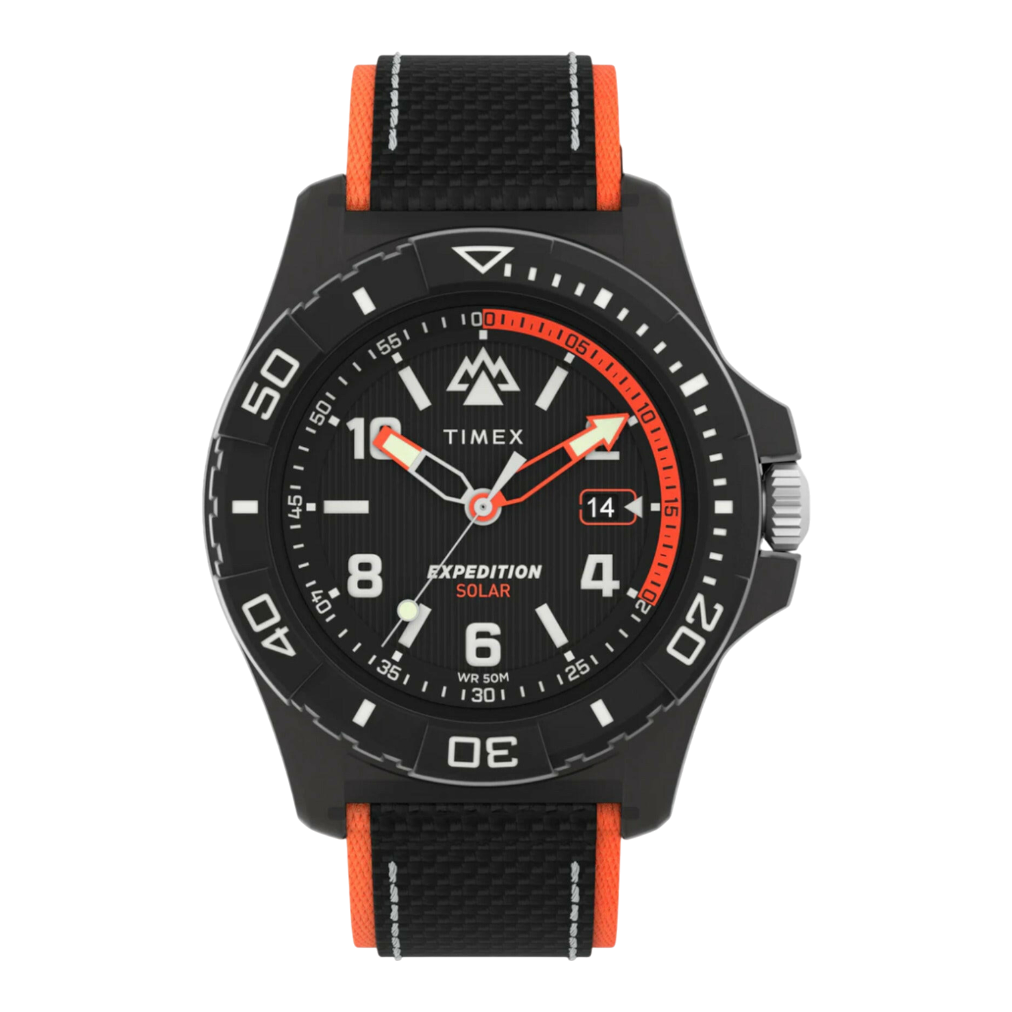 Expedition North® Freedive Ocean #tide Fabric Strap 46mm Watch Timex