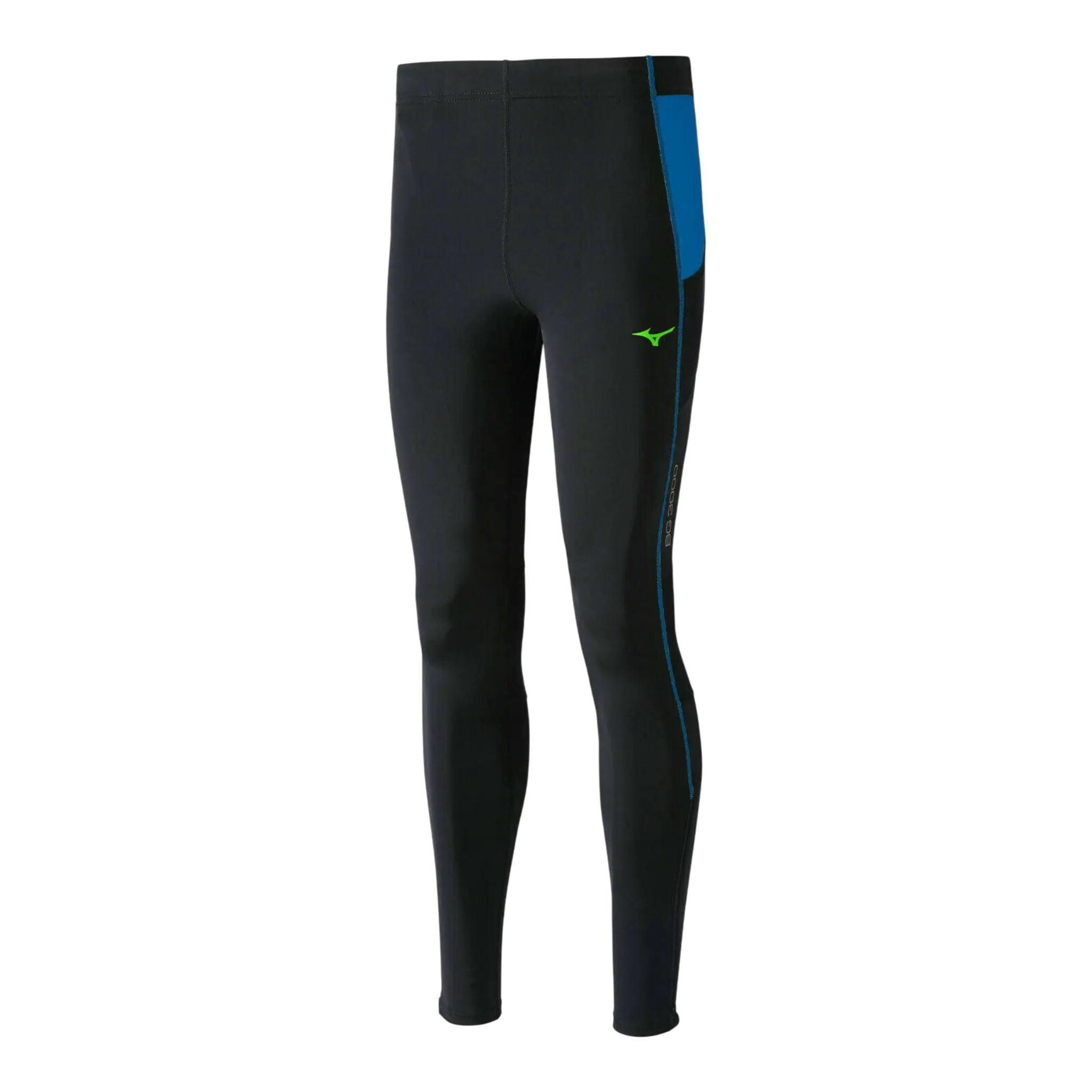 Mizuno BG3000 Running Pants Men's Large Black Long Elastic Waist Mizuno