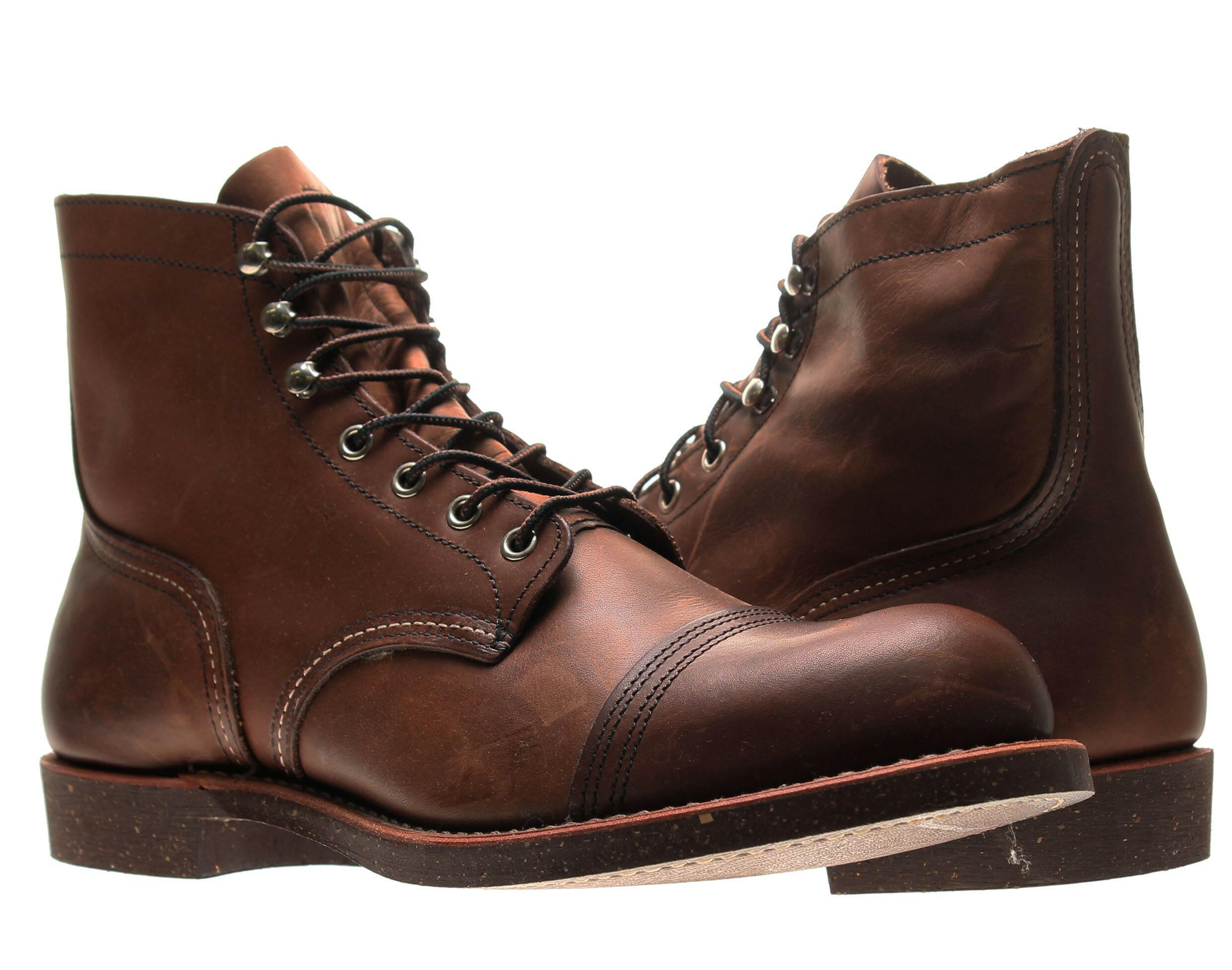 Red Wing Heritage 8111 Iron Ranger 6-Inch Cap Toe Men's Boots.