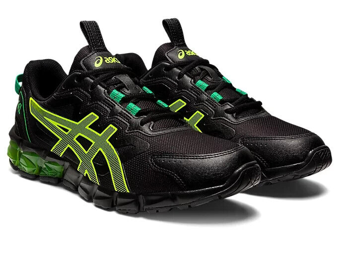 Asics Gel-Quantum 90 3 Sneaker Men's Black Yellow Running Shoes