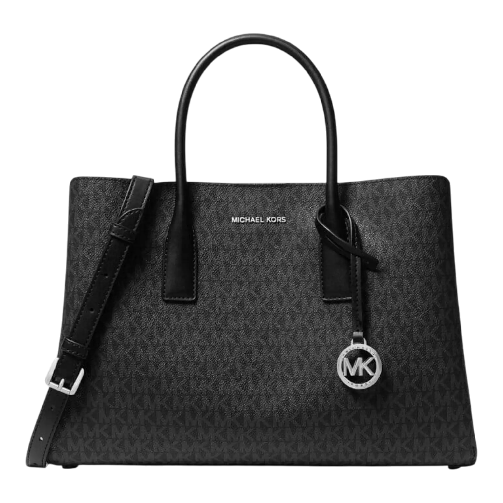 Michael Kors Ruthie Satchel Bag Women's Large Black Removable Strap Michael Kors