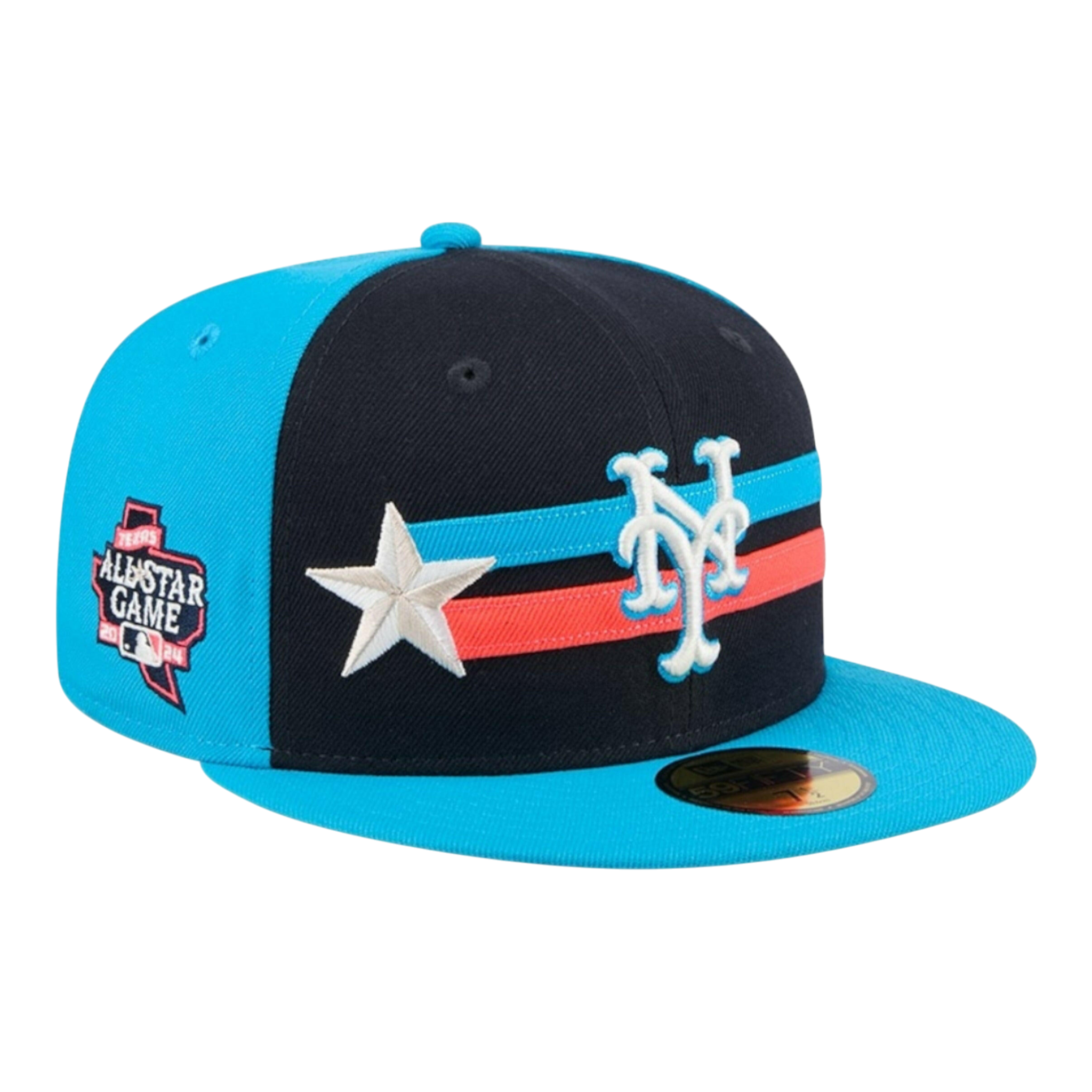New Era 59Fifty MLB New York Mets PTR 2024 All Star Game Fitted Hat New Era