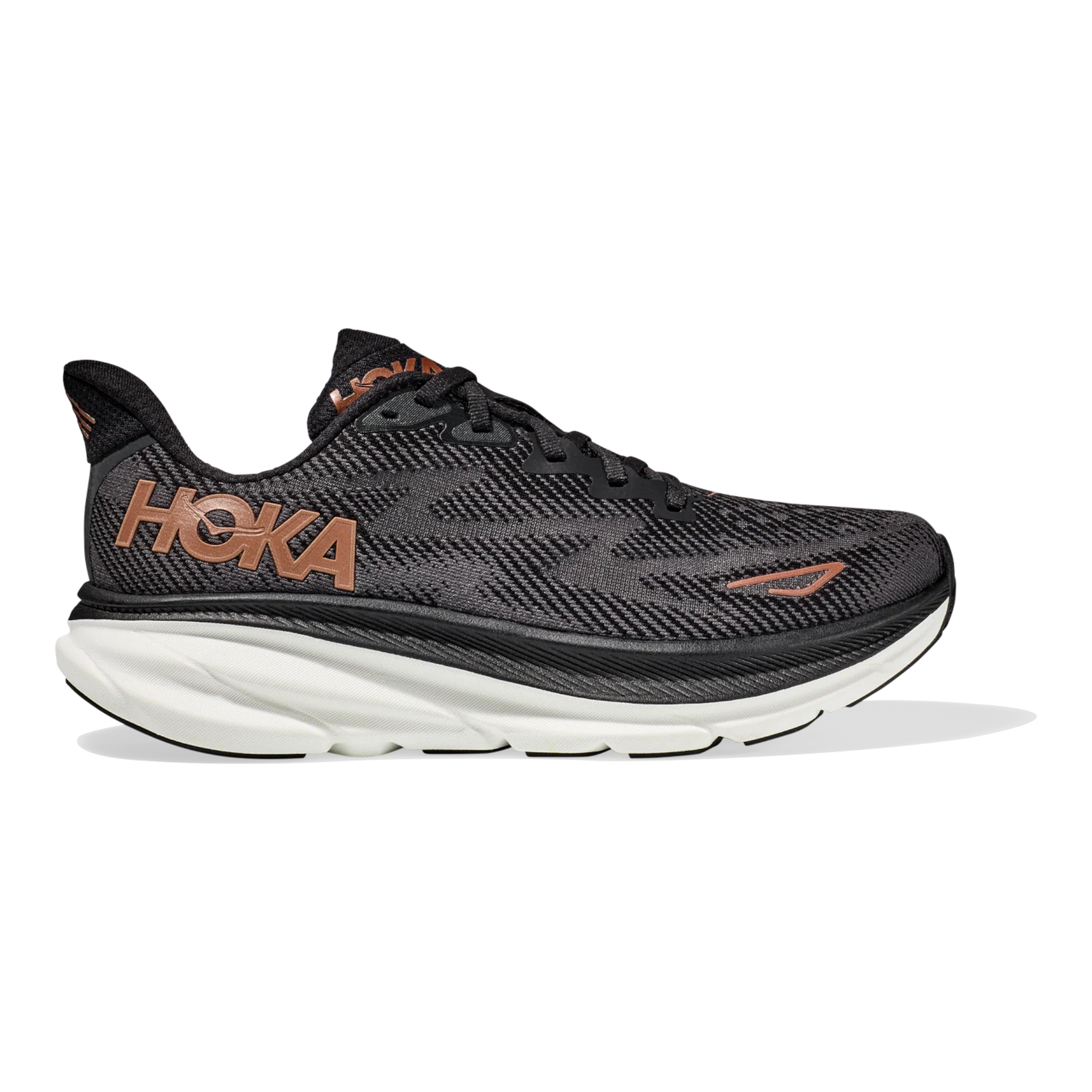 HOKA Clifton 9 Women’s Running Shoes Black/Copper