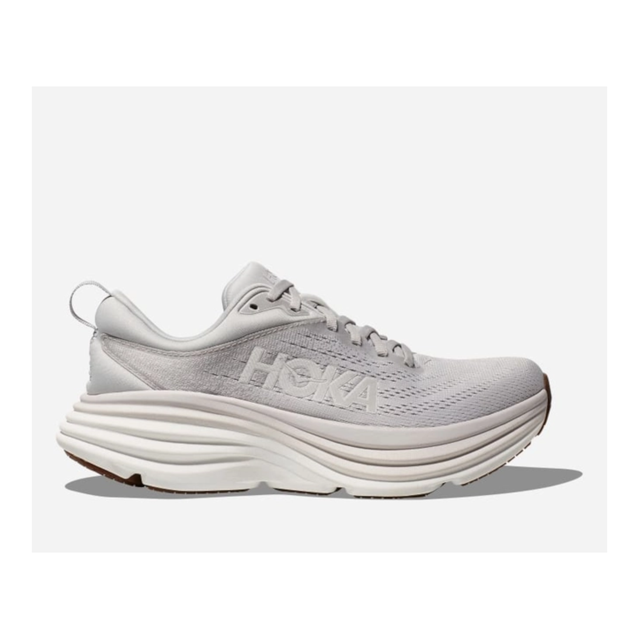 Hoka Bondi 8 Women’s Running Shoes Lunar Rock/Nimbus Cloud