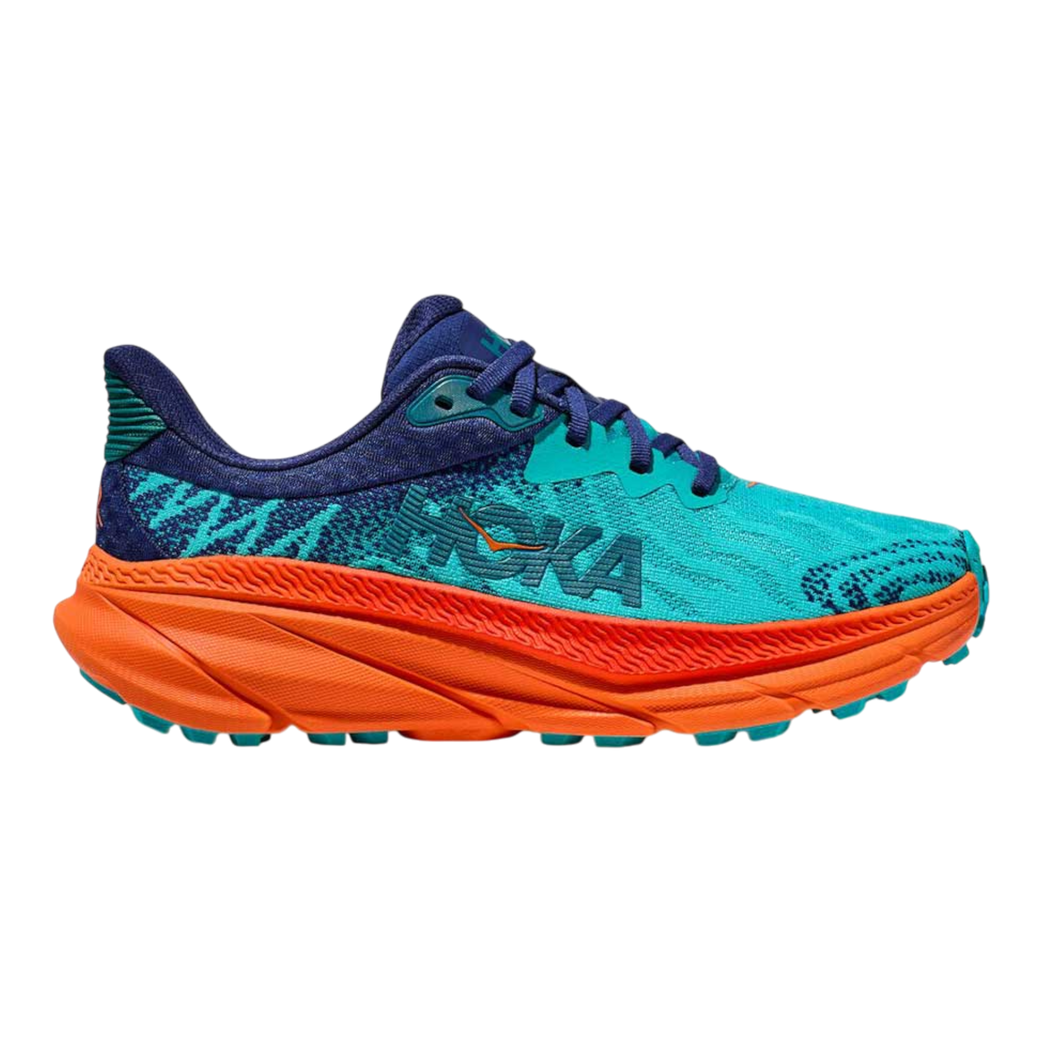 HOKA Challenger ATR 7 Women’s Trail Shoes Ceramic/Vibrant Orange