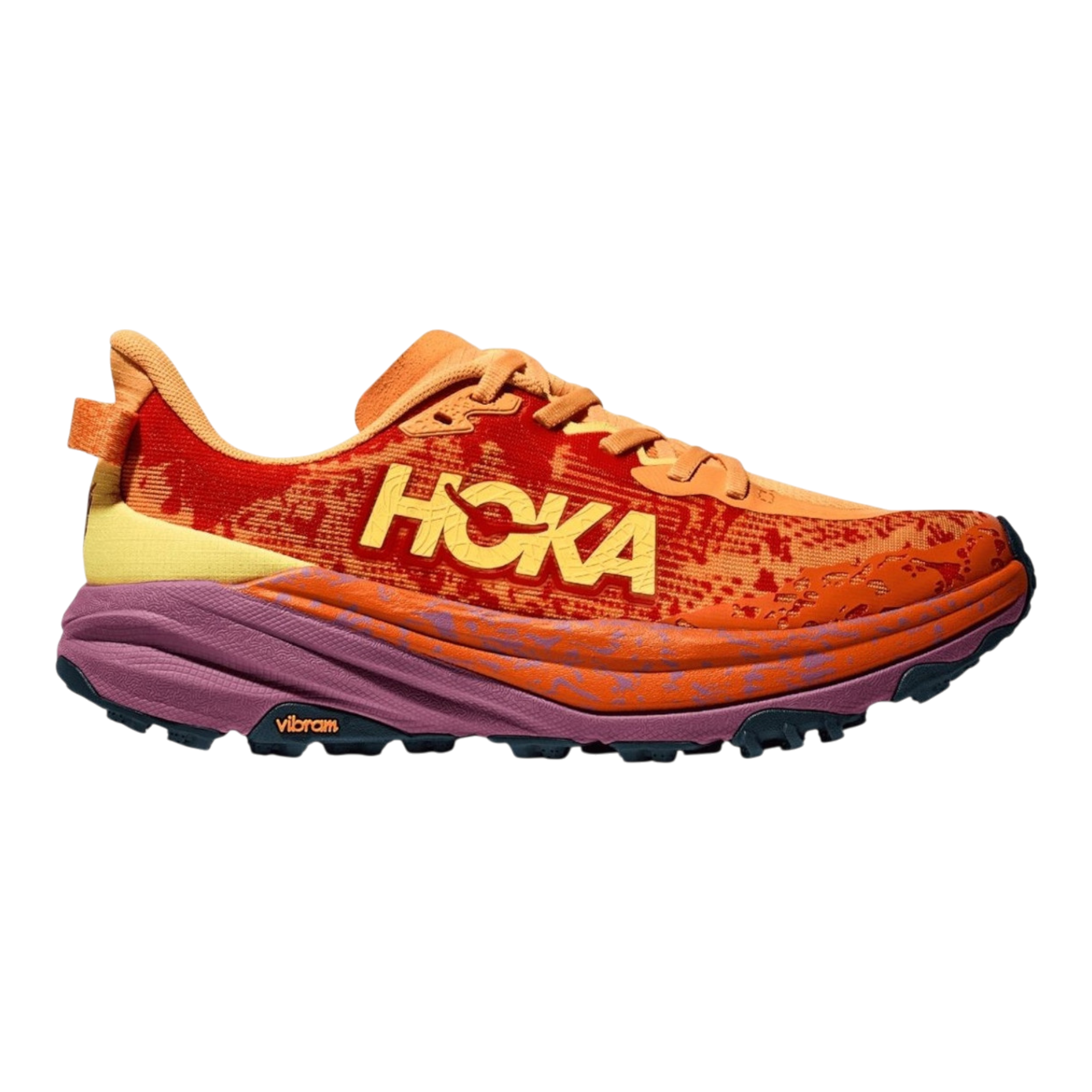 HOKA Speedgoat 6 Women’s Trail Shoes Sherbet/Beet Root