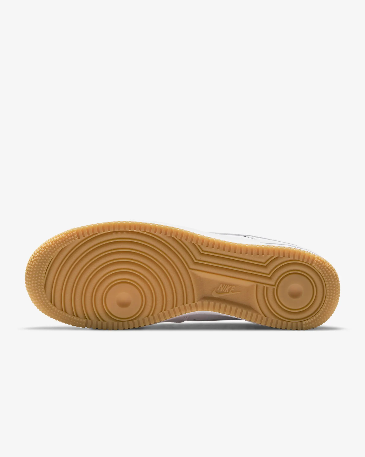 Nike Air Force 1 '07 Sneakers Men's White Gum Leather Low Top Shoes