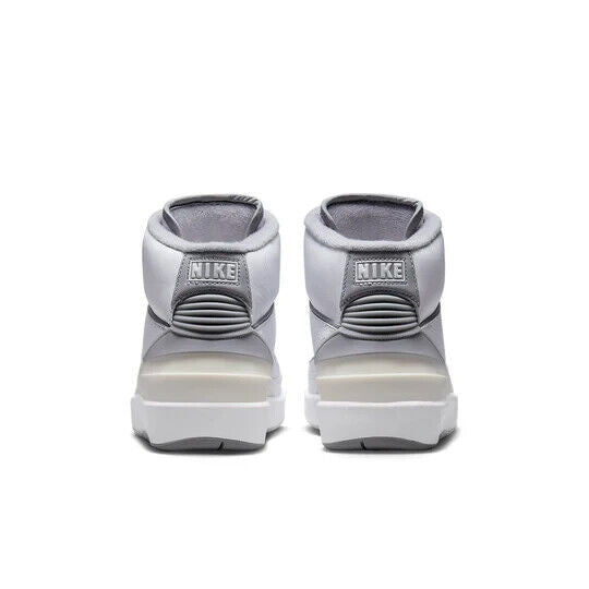 Air Jordan 2 Retro Basketball Shoes Unisex Kids Size 3 Cement Gray