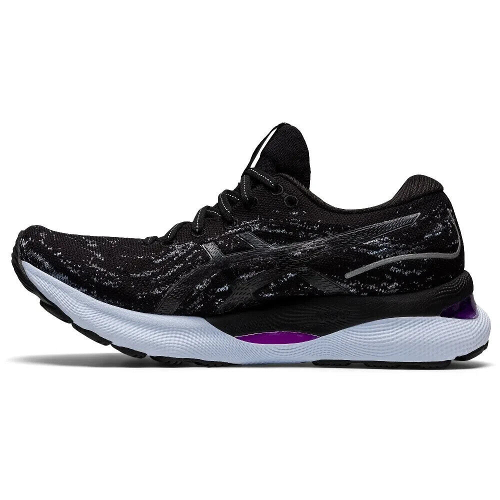 Asics Gel-Nimbus 24 Mk Sneaker Women's Black Road Running Shoes