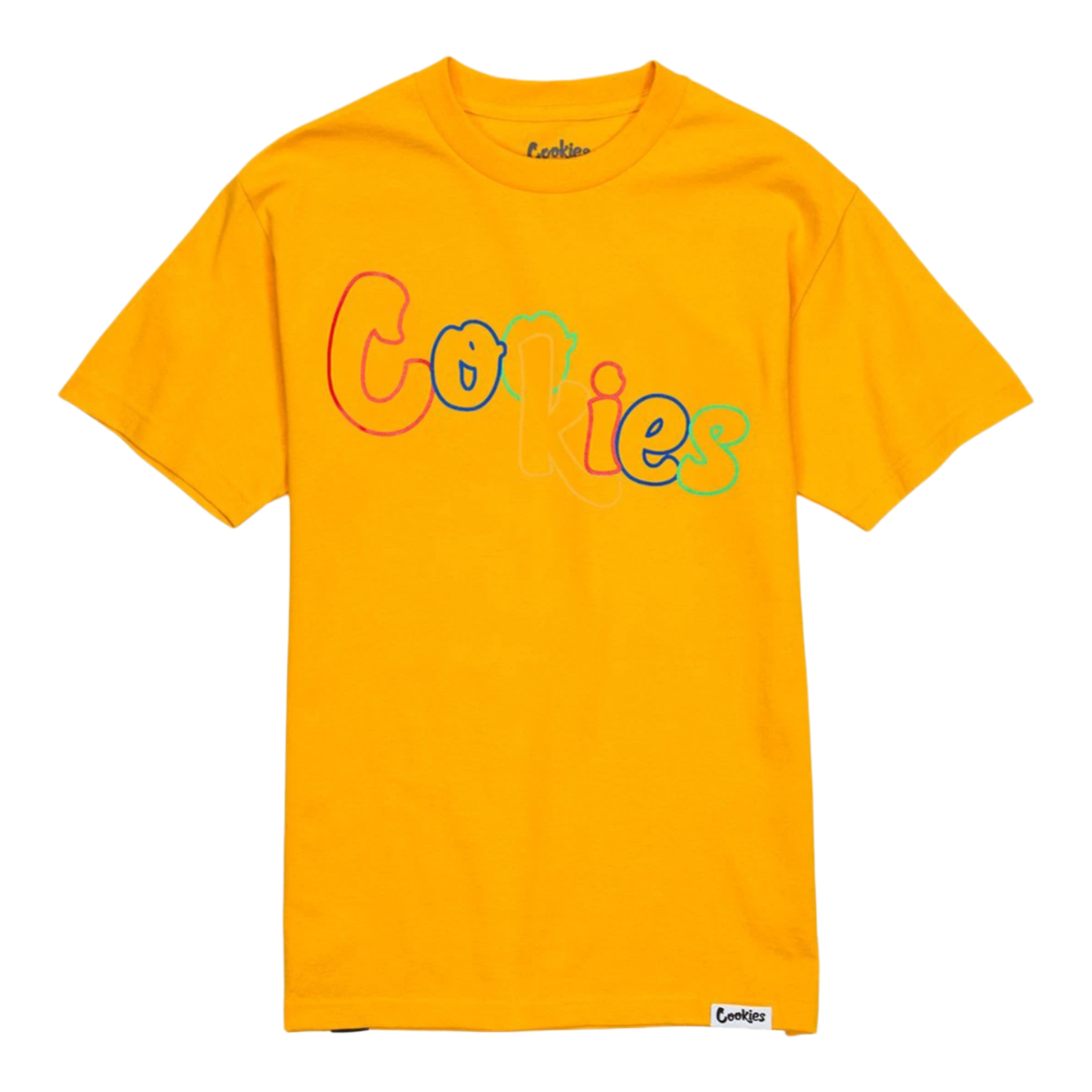 Cookies Pushin’ Weight Logo T-Shirt Men’s – Gold