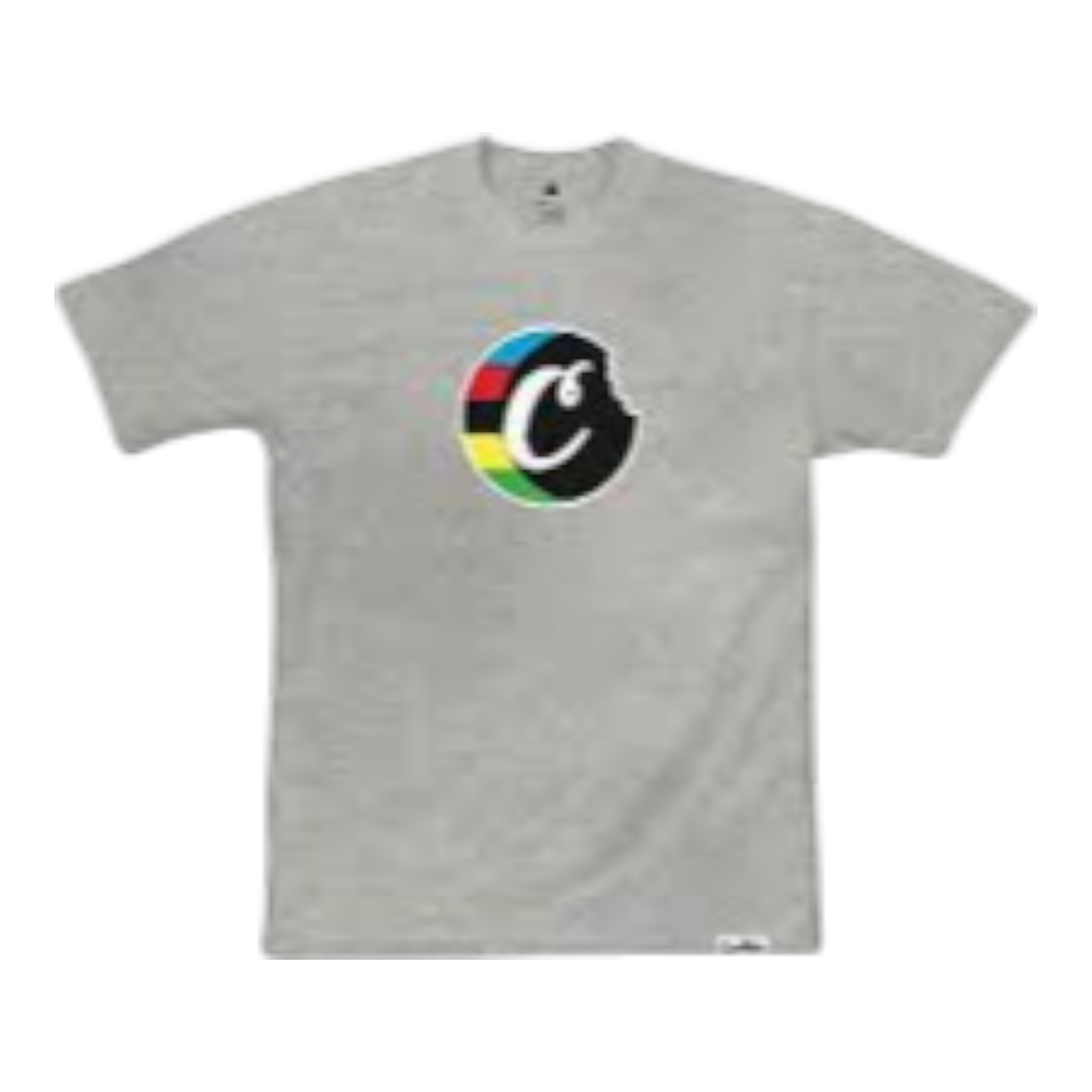 Cookies Block Logo T-Shirt Men’s – Heather Grey