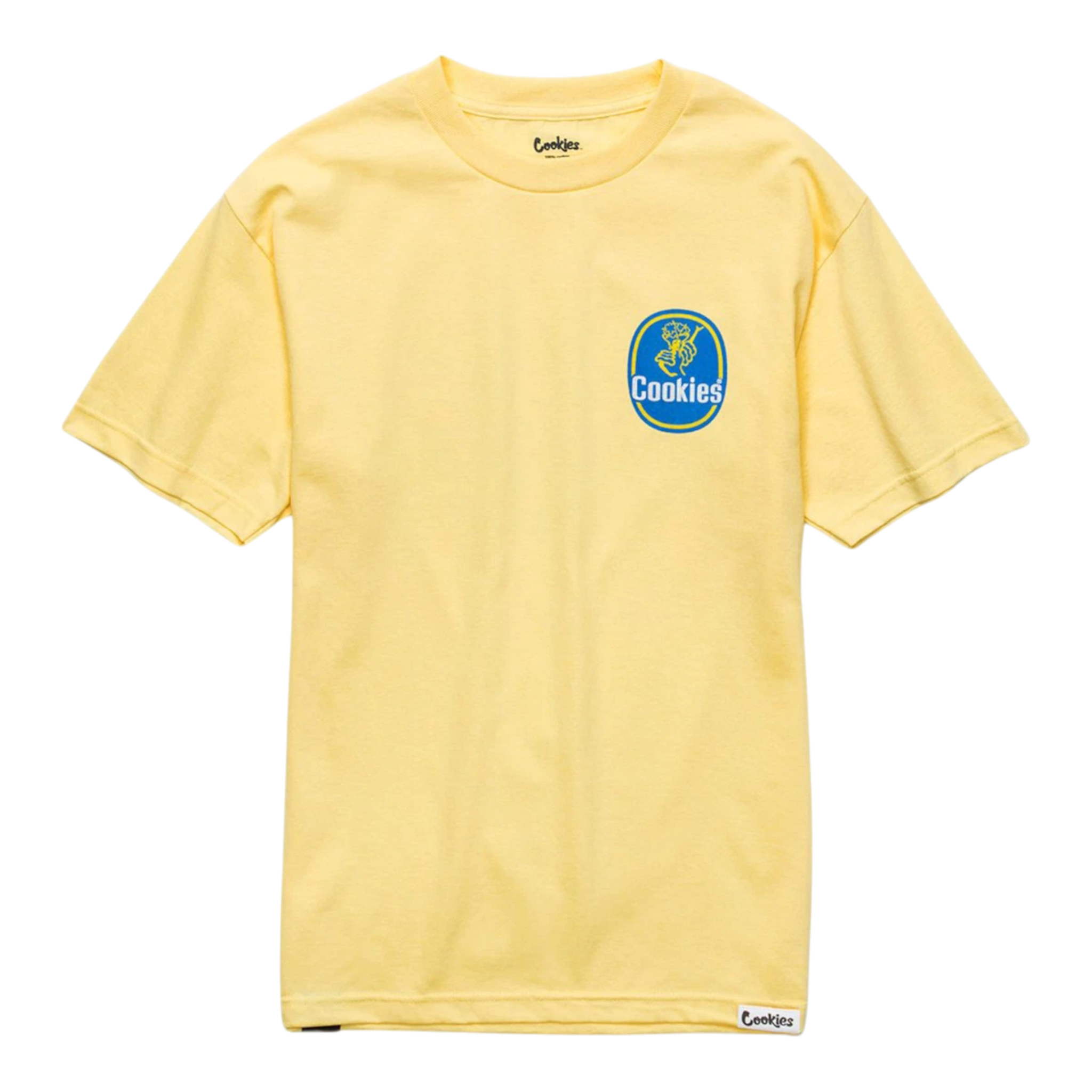 Cookies Classic Arch Logo T-Shirt Men’s – Banana Yellow
