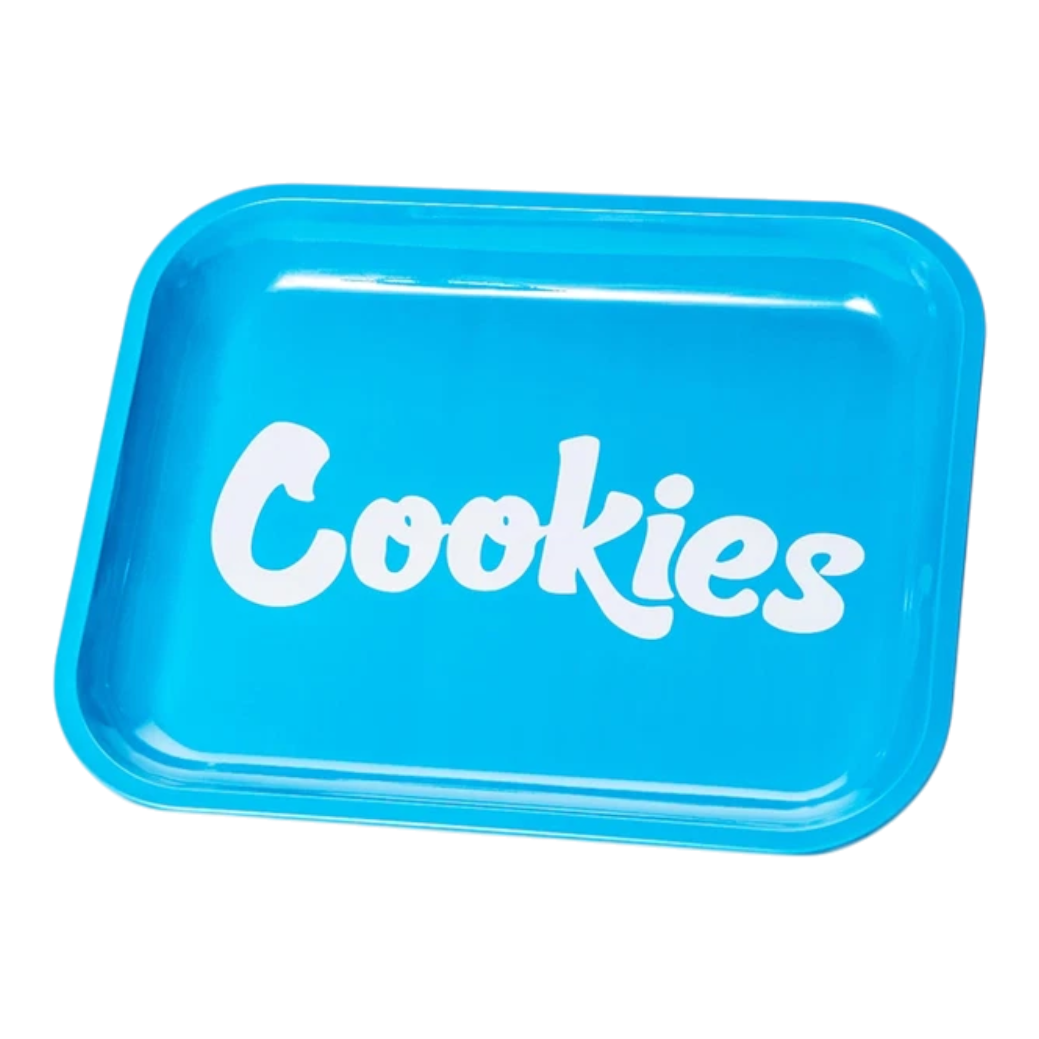 Cookies Small Metal Rolling Tray Unisex – Blue
