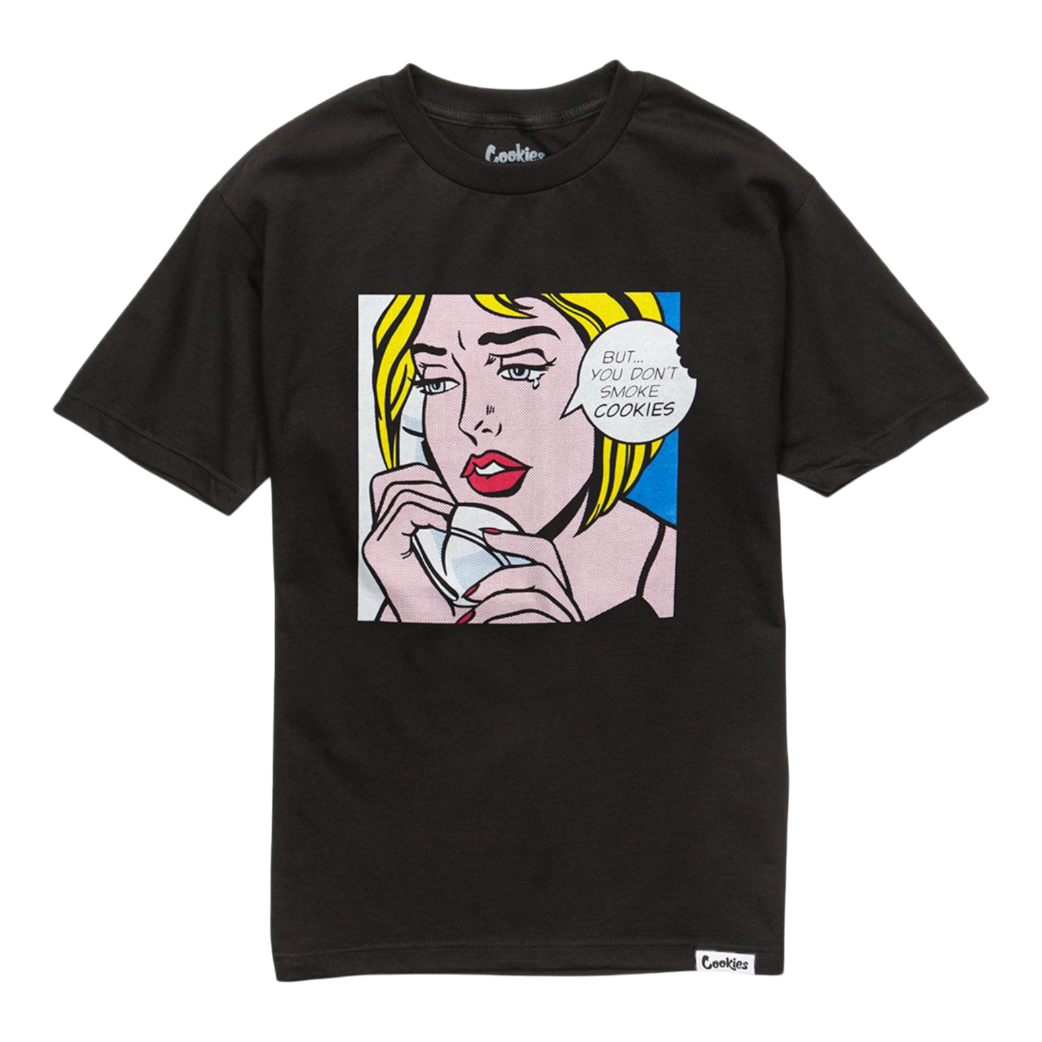 Cookies Script Logo T-Shirt Men’s – Black