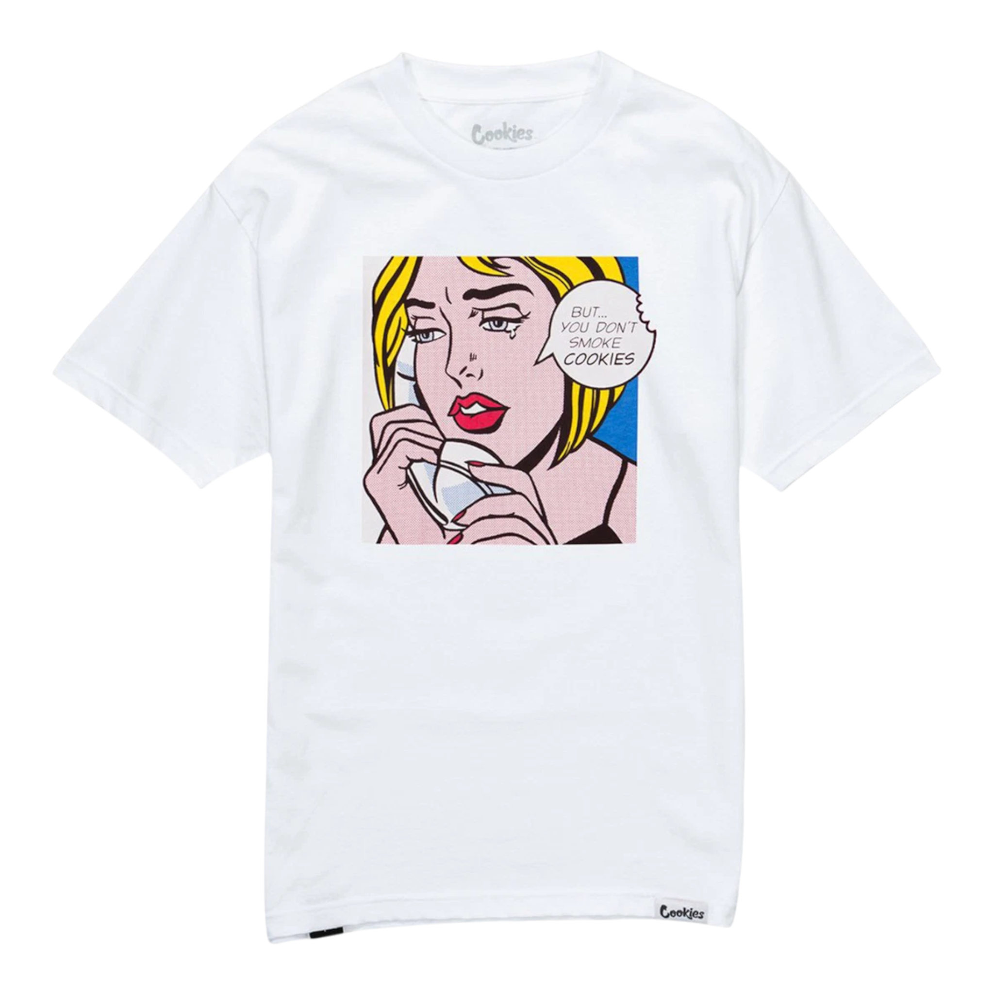 Cookies Script Logo T-Shirt Men’s – White