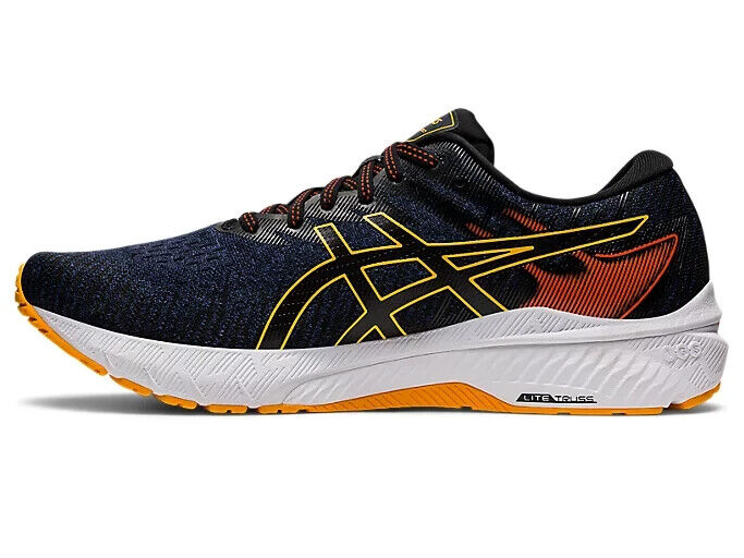 Asics GT-2000 10 Sneaker Mens Deep Ocean Knit Low Top Running Shoes