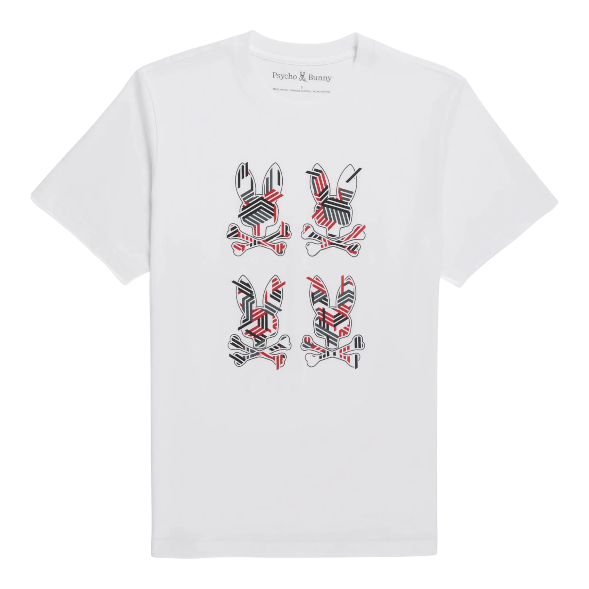 Psycho Bunny Plaza Graphic Men's Tee Shirt Psycho Bunny