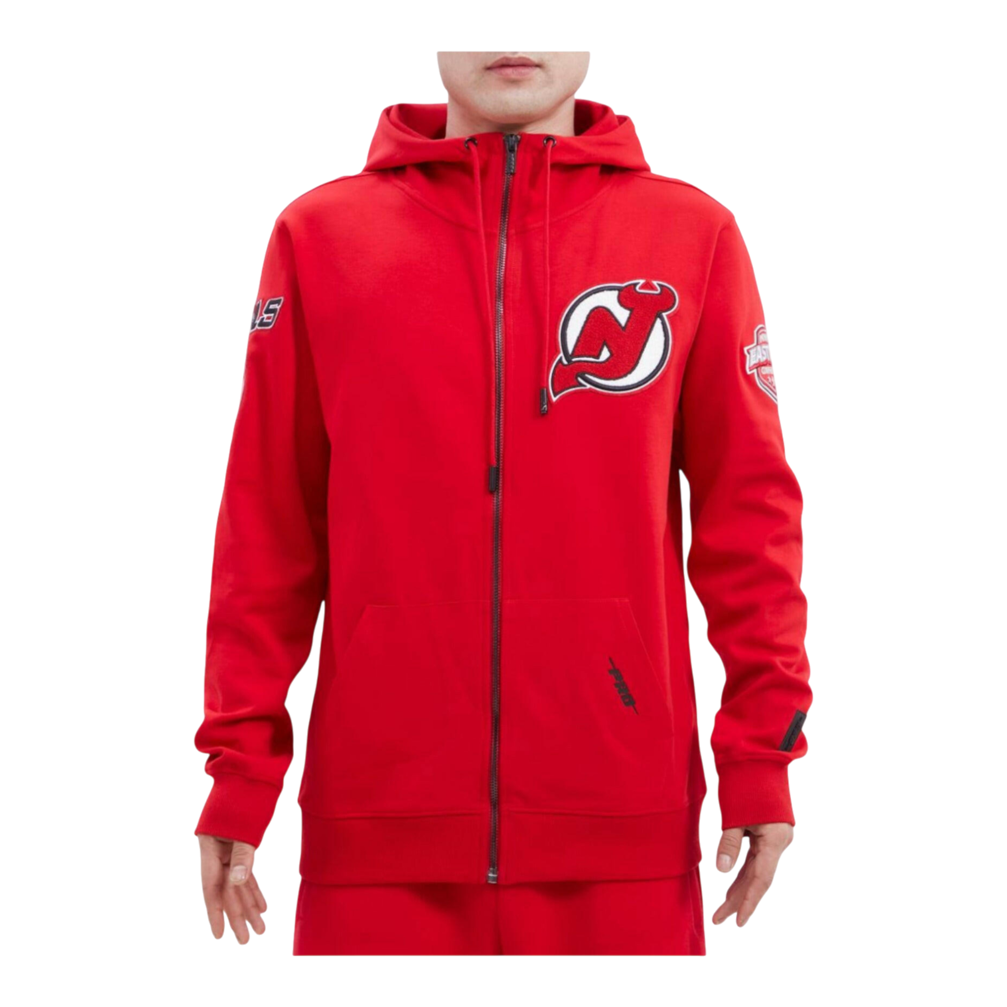 Pro Standard NHL New Jersey Devils Classic Zip-Up Men's Hoodie Pro Standard