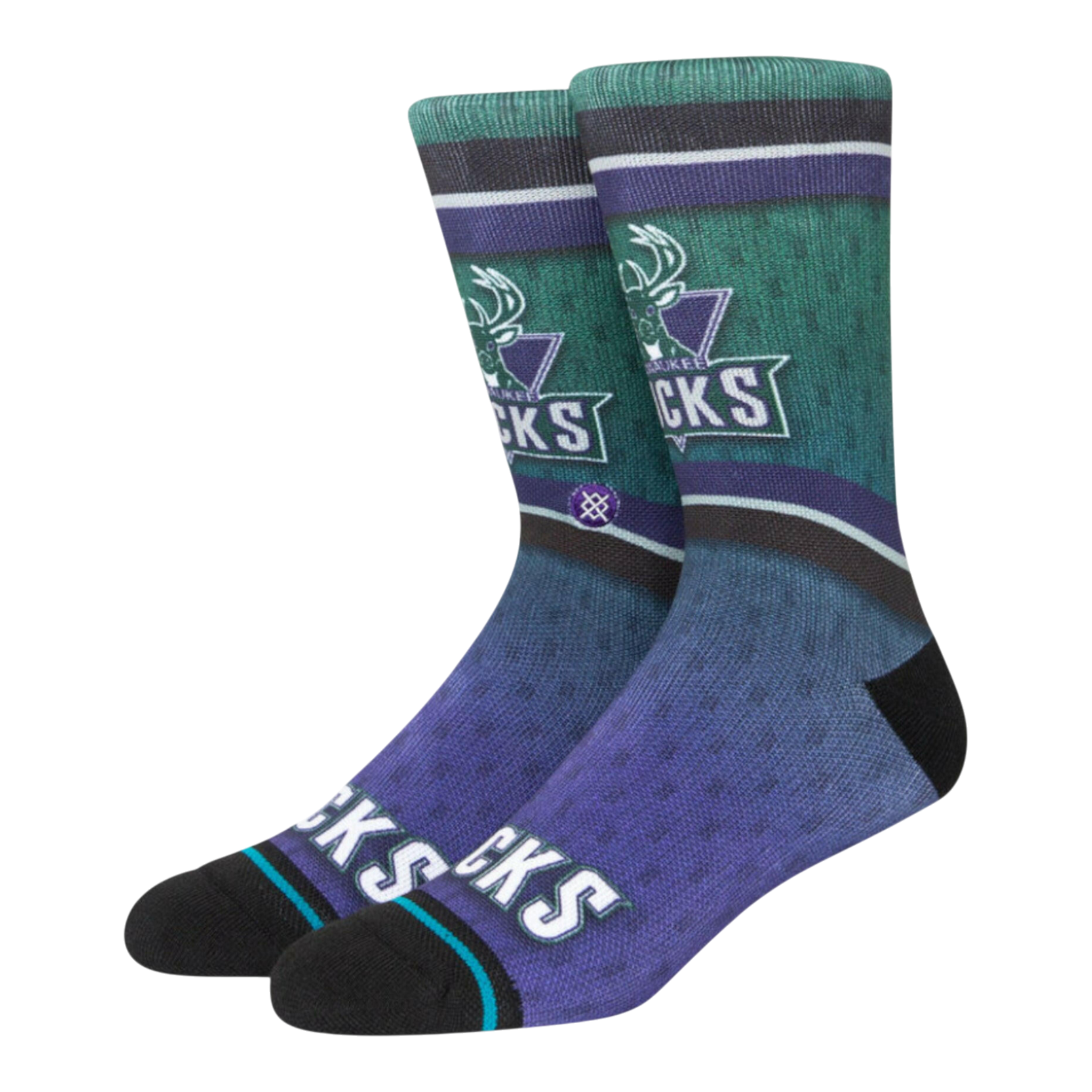 Stance x NBA Milwaukee Bucks Fader Crew Socks Stance