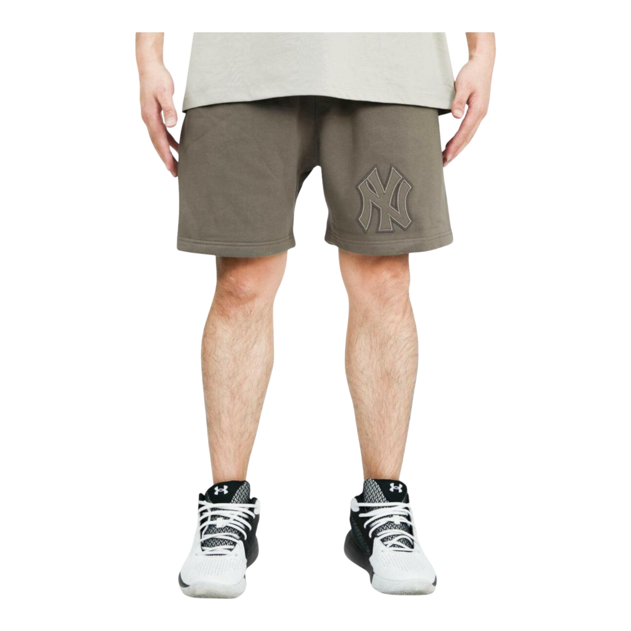 Pro Standard MLB New York Yankees Neutral Fleece Shorts Pro Standard