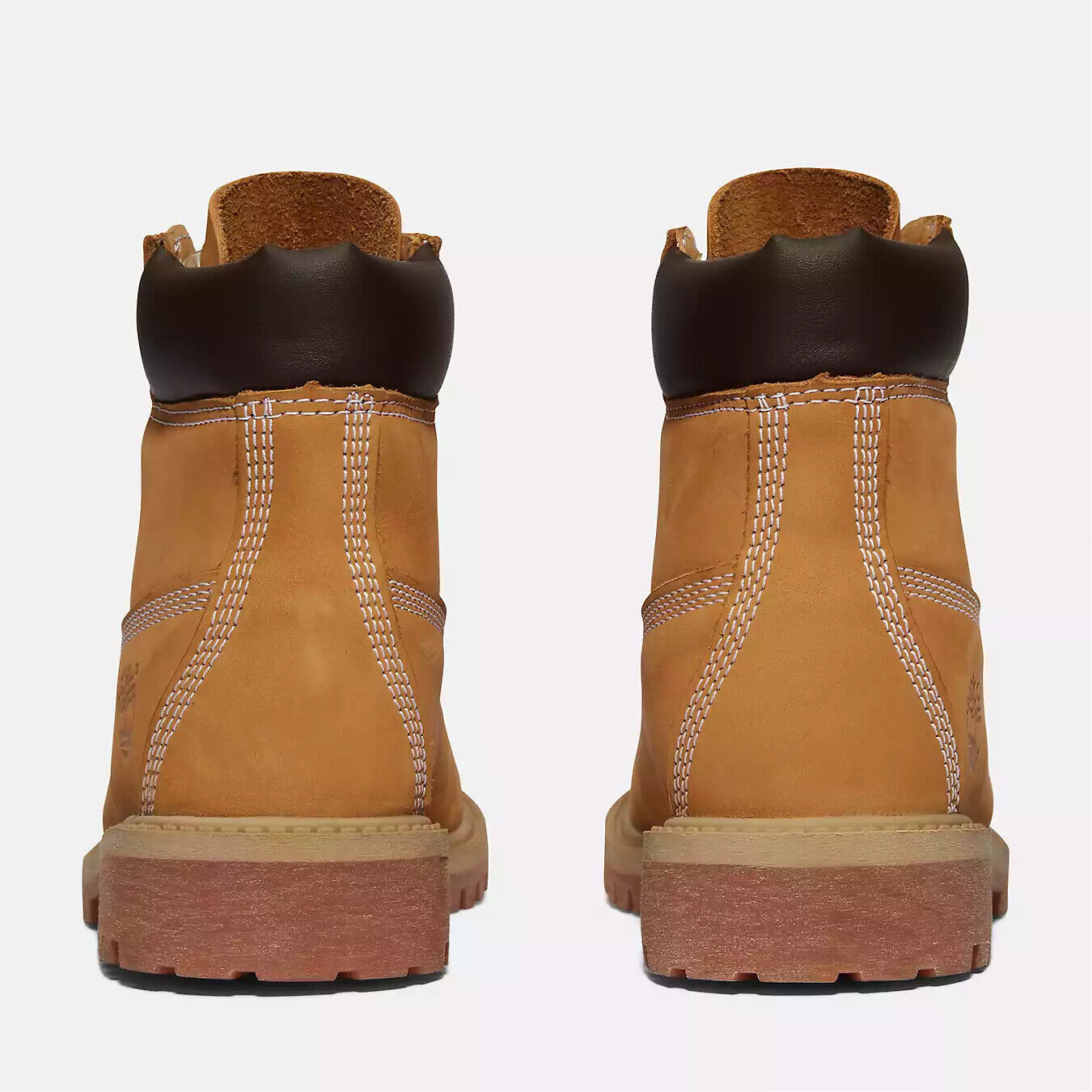 Timberland Premium Combat Boot Big Kids Wheat Leather 6-Inch Waterproof