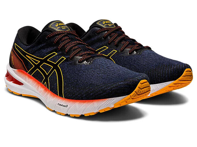 Asics GT-2000 10 Sneaker Mens Deep Ocean Knit Low Top Running Shoes