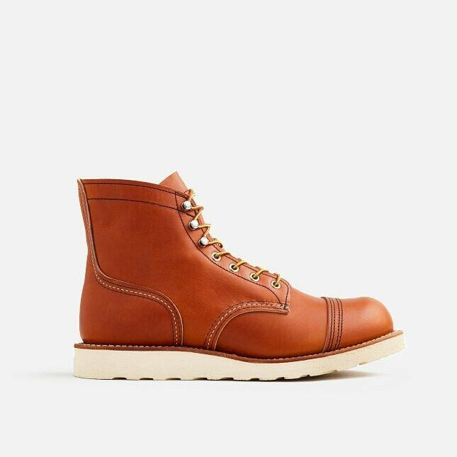 Red Wing Iron Ranger 8089 6" Boots Men's Oro-Legacy Oiled Leather Traction Tred.