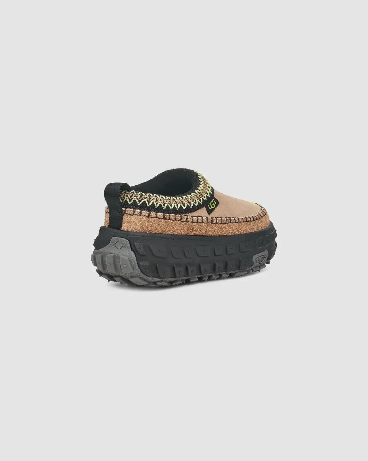 UGG Venture Daze 1155650 Clogs Men's Sand Black Suede Slip-On Casual Shoes