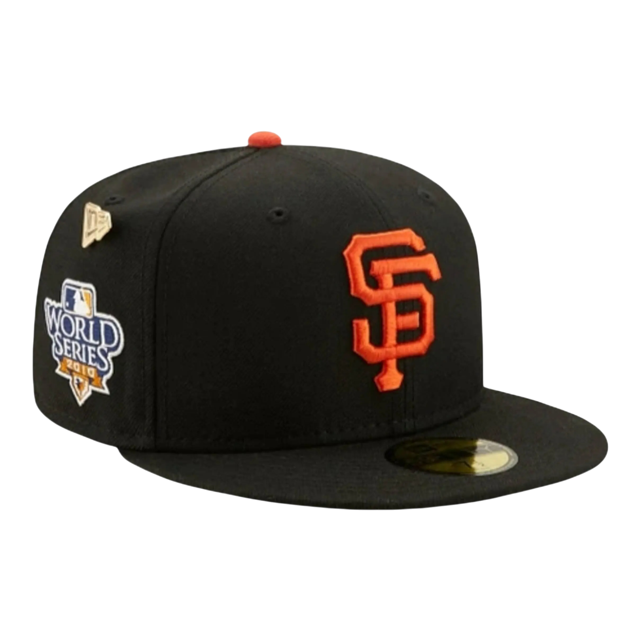 New Era 59Fifty MLB San Francisco Giants 2010 Logo History Fitted Hat New Era
