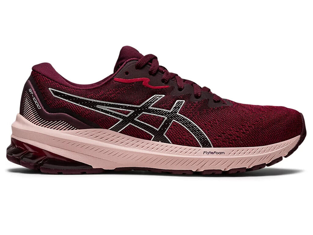 Asics GT-1000 11 Sneaker Women's Cranberry Flytefoam Running Shoes