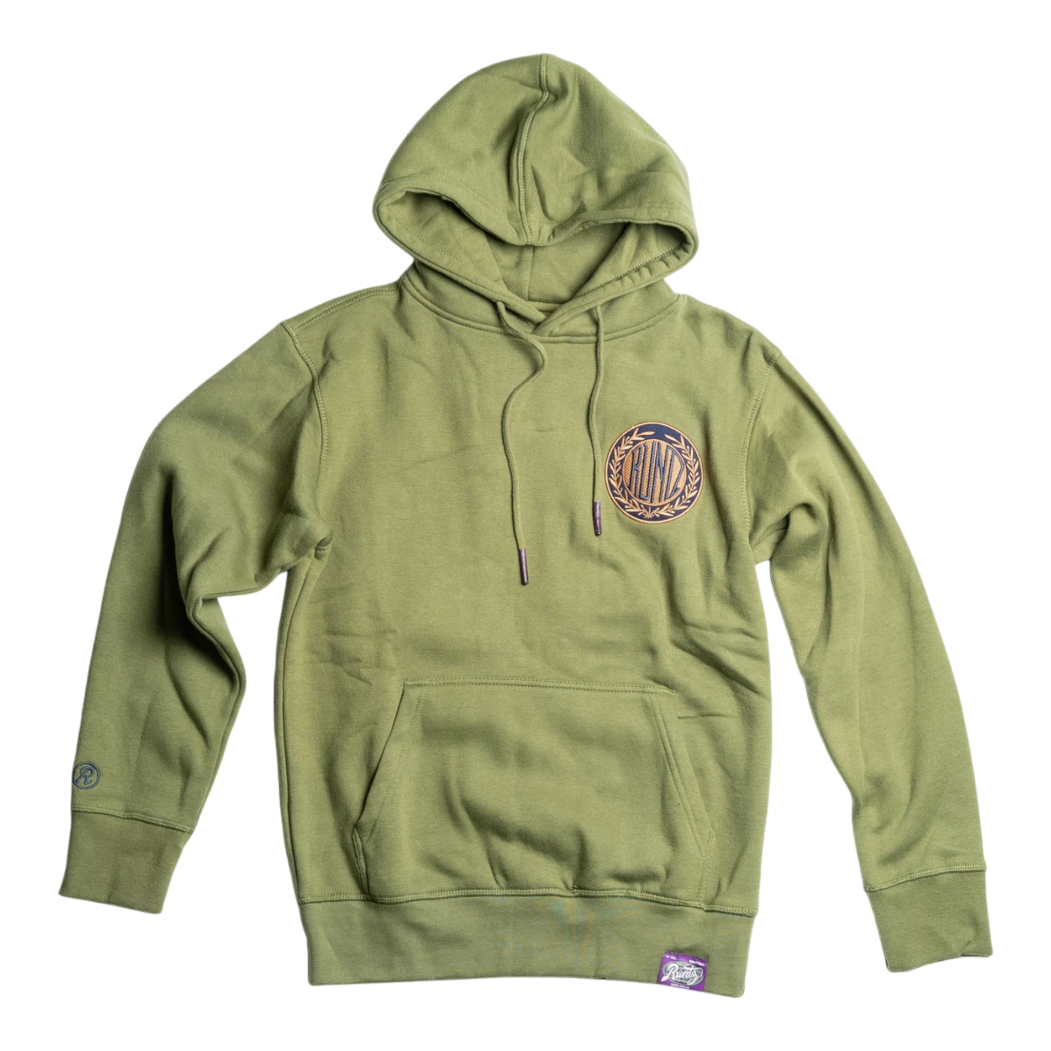 Runtz Classic Crest Pullover Hoodie Men’s – Olive
