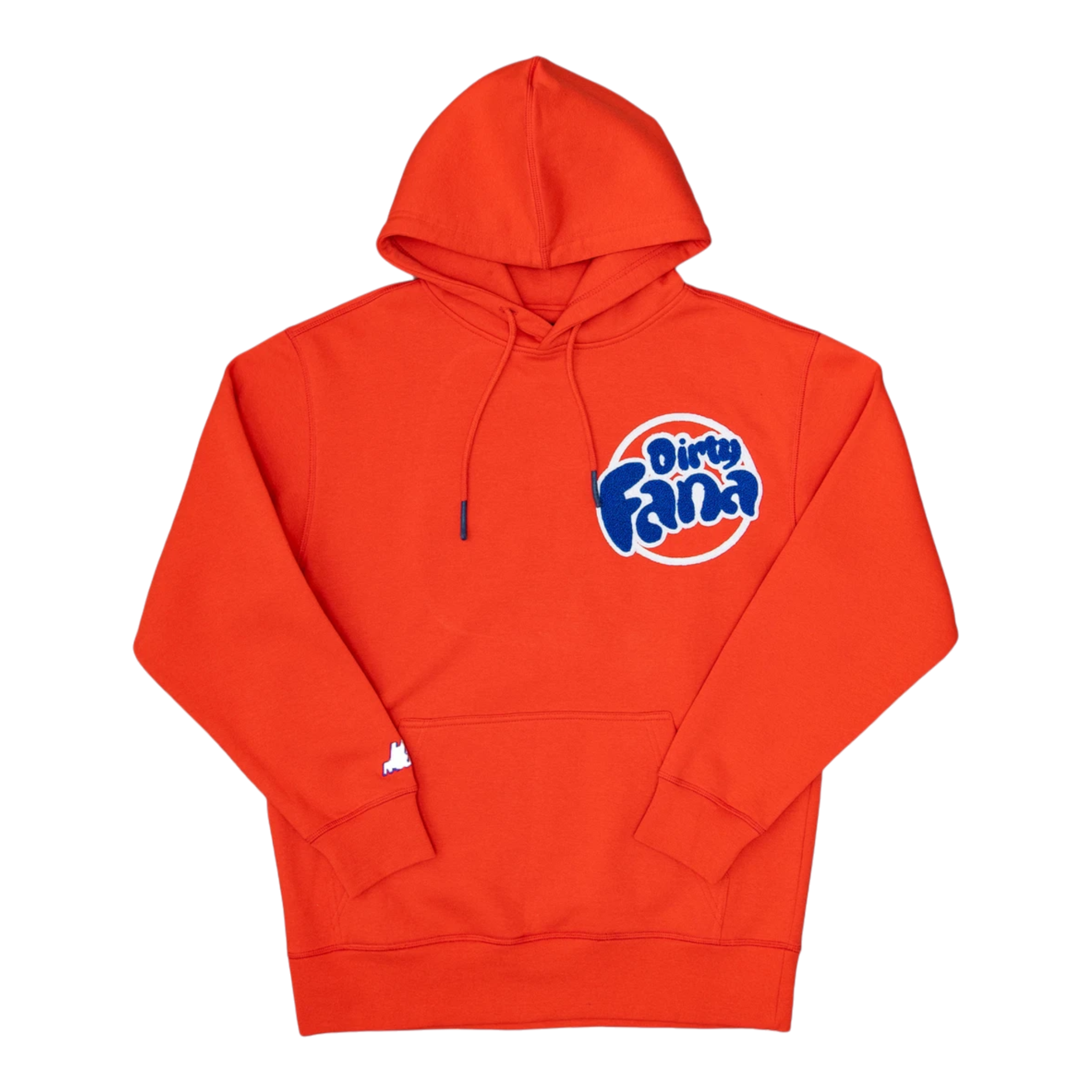 HP Farms Dirty Fana Pull-Over Hoodie Men’s – Fire Red/Orange Fanta