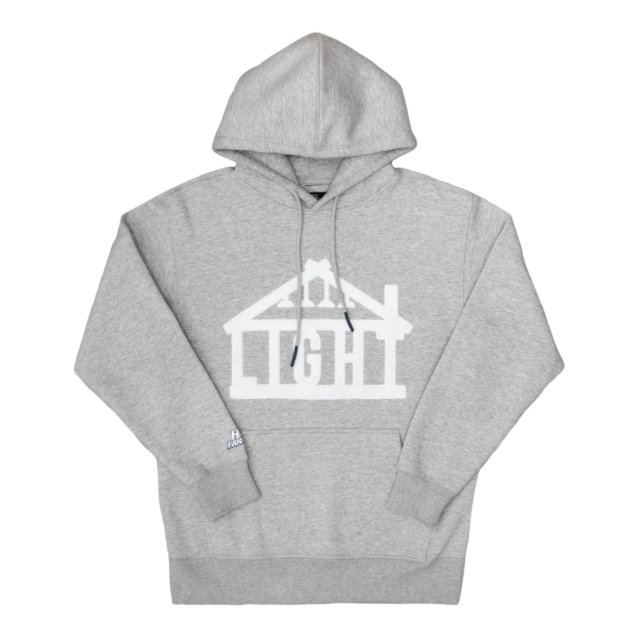 HP Farms Lighthouse Pull-Over Men’s Hoodie – Heather Grey
