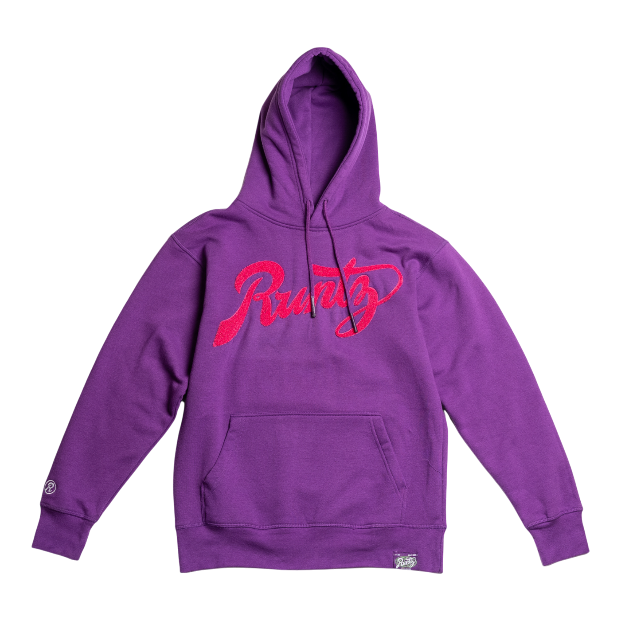 Runtz Smoking Skulls Pull-Over Men’s Hoodie – Purple