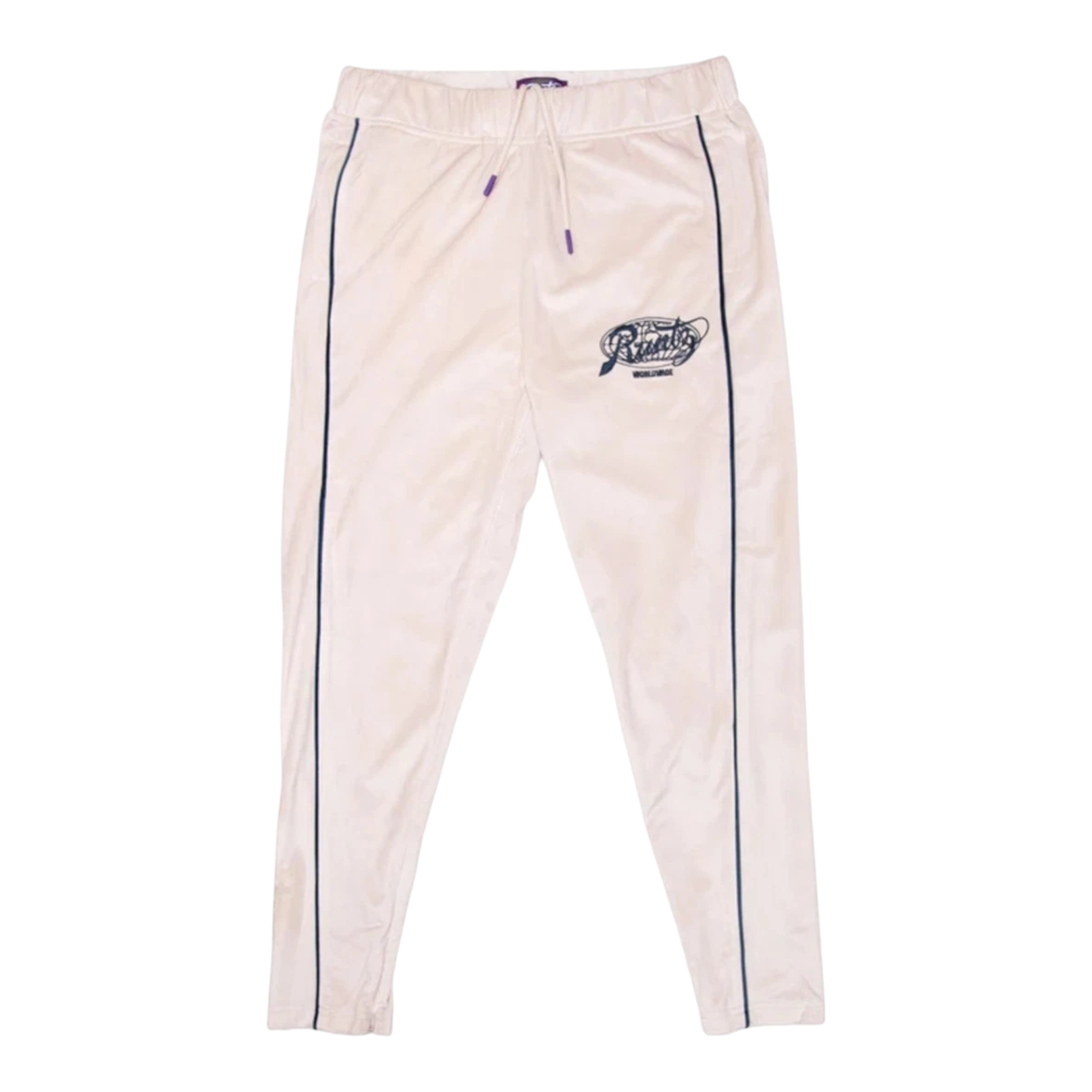 Runtz Around The World Velour Joggers Men’s Pants – Cream