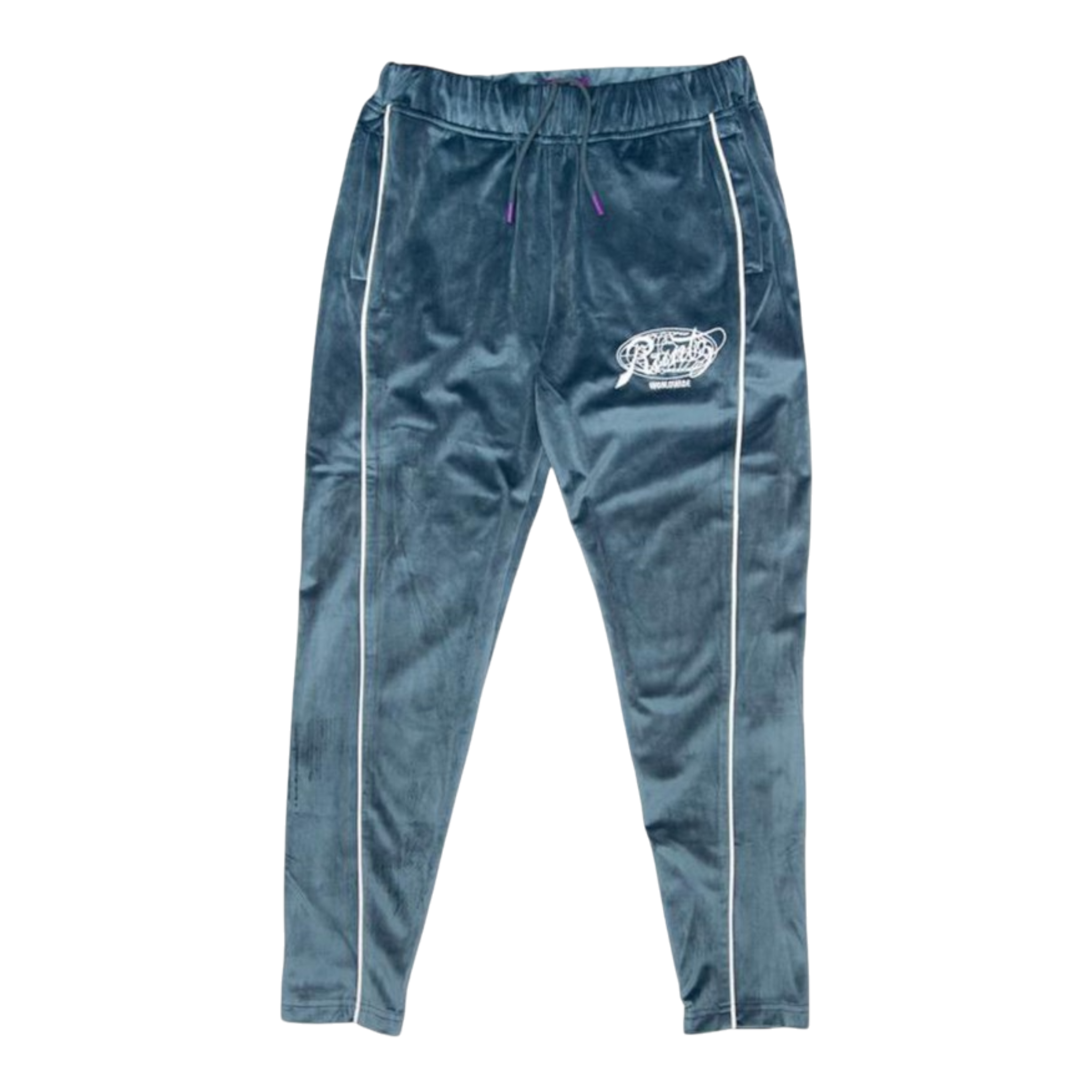 Runtz Around The World Velour Joggers Men’s Pants – Slate