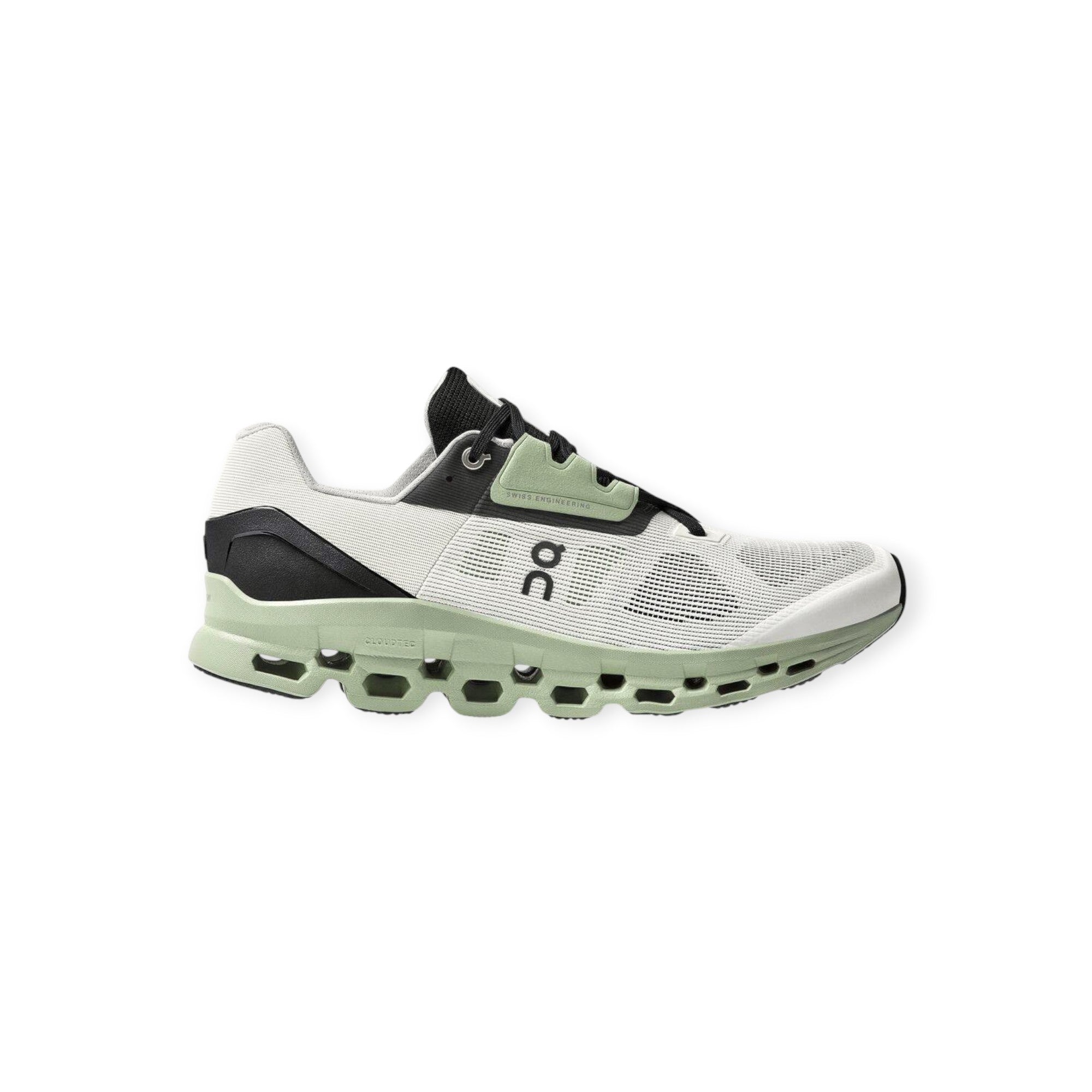 On Cloudstratus 39.99212 Sneakers Men's White Black Green Outdoor Running Shoes