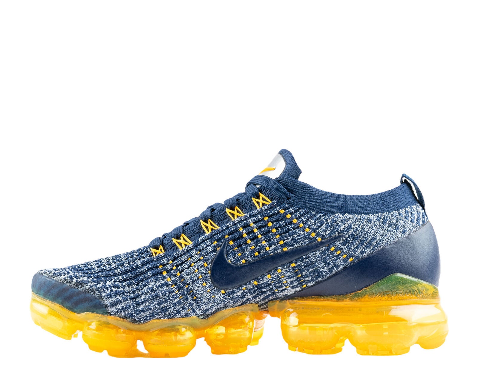 Nike Air VaporMax Flyknit 3 Sneakers Men's College Navy Running Shoes