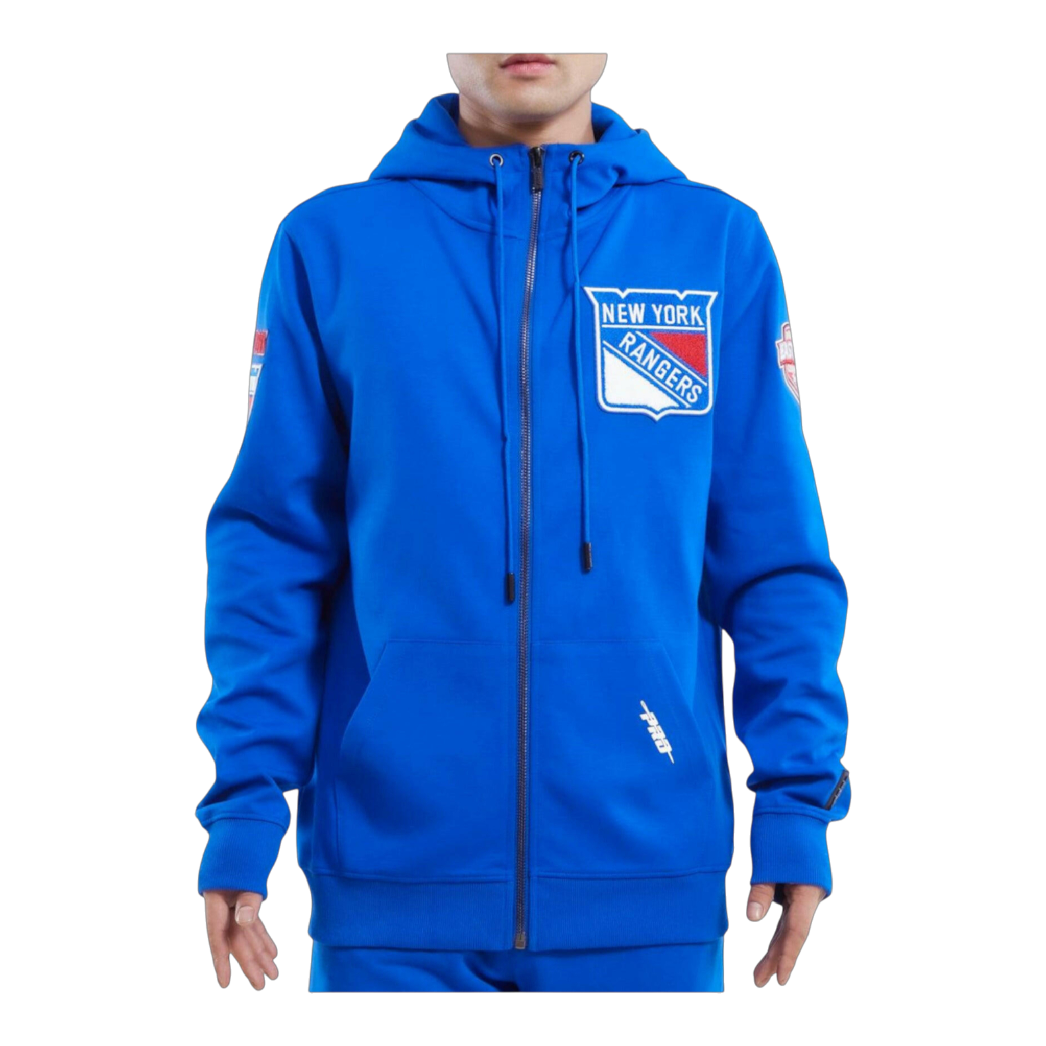 Pro Standard NHL New York Rangers Classic Zip-Up Men's Hoodie Pro Standard