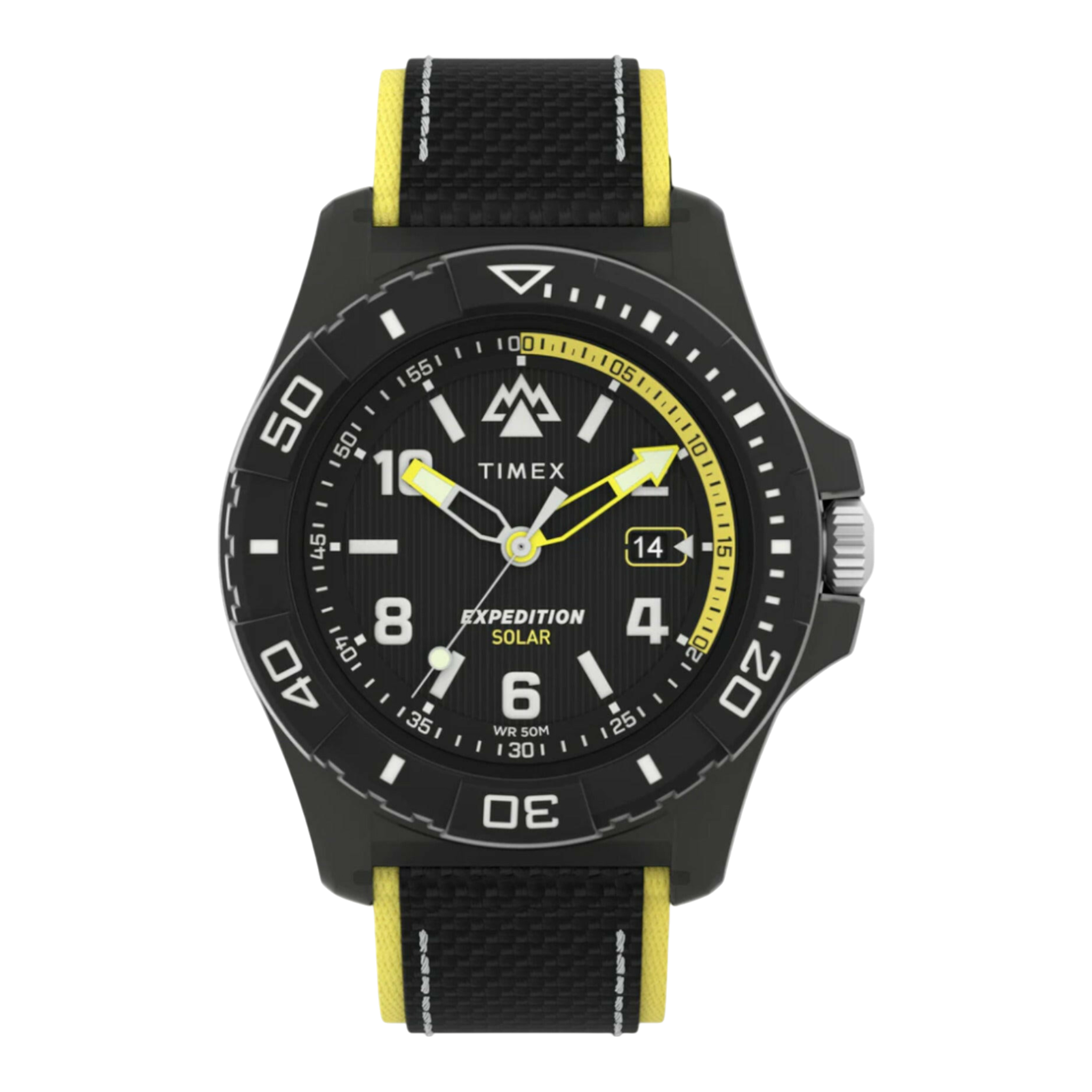 Expedition North® Freedive Ocean #tide Fabric Strap 46mm Watch Timex