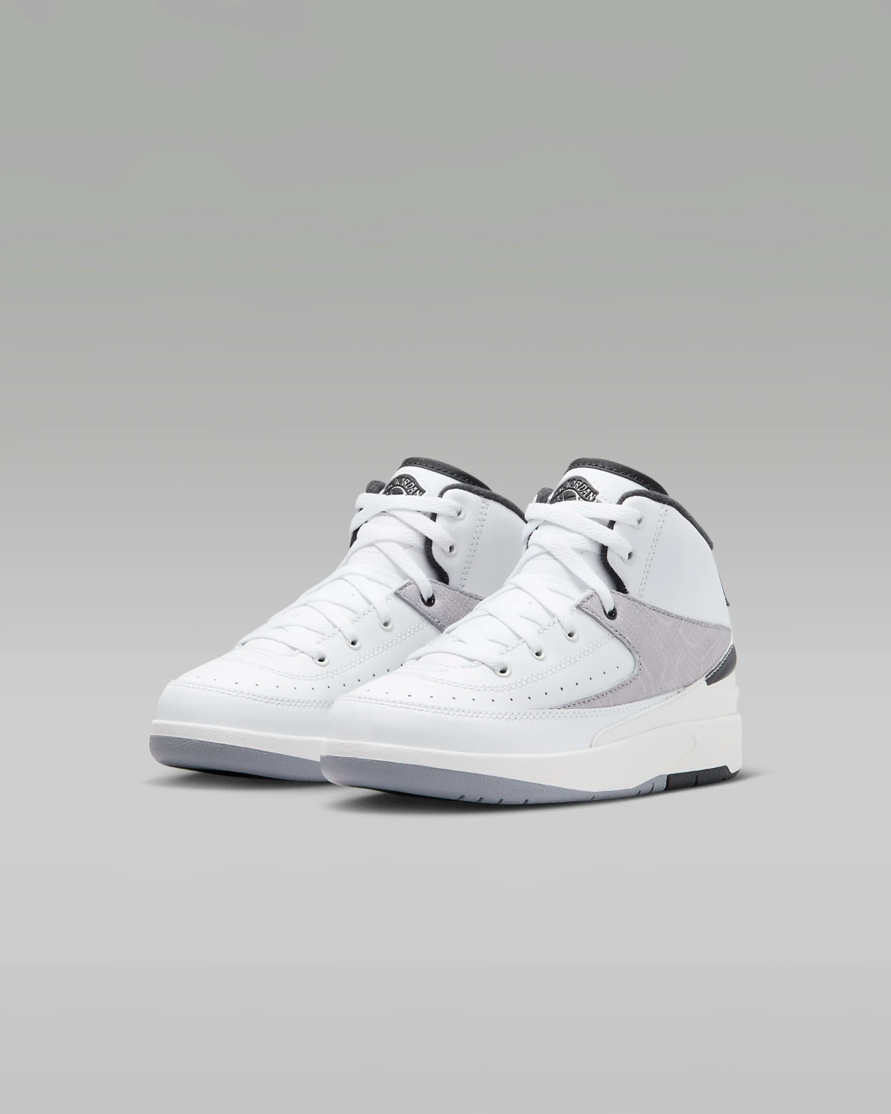 Air Jordan 2 Retro Sneaker Little Kids 3 White Leather Python Print
