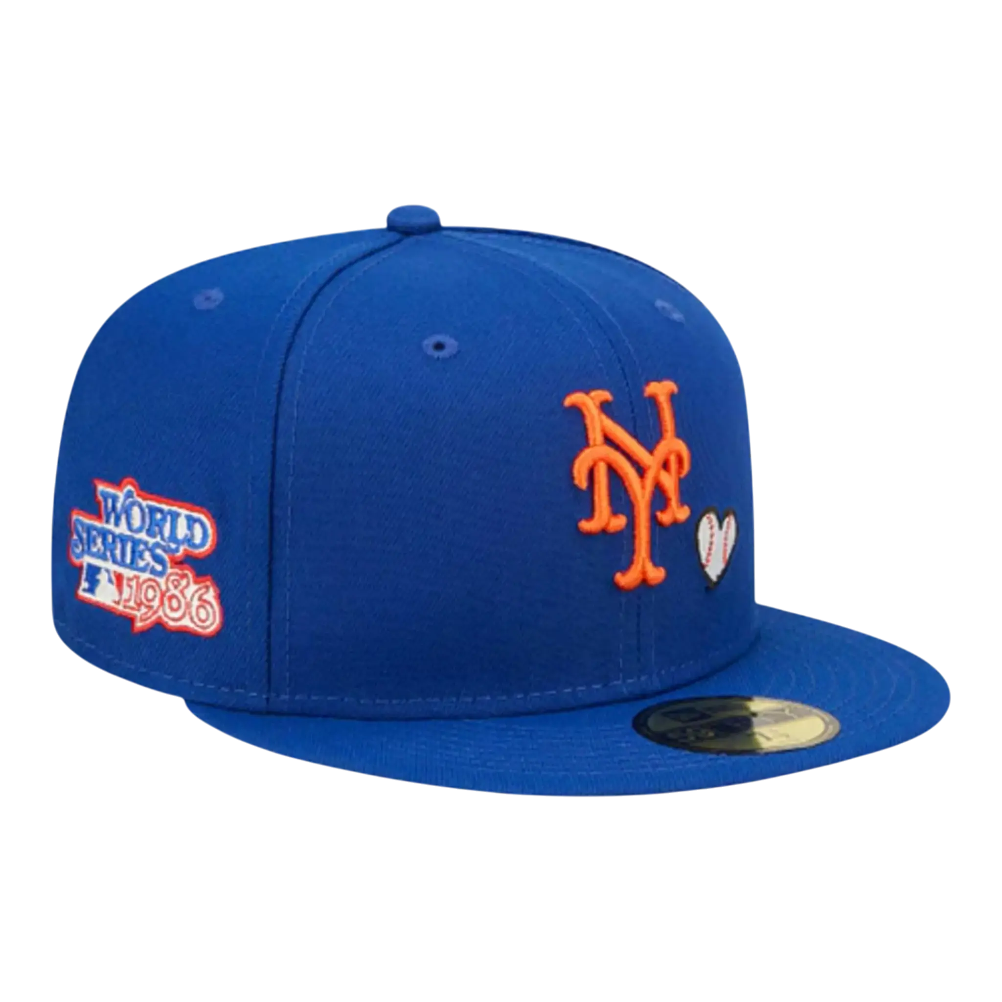 New Era 59Fifty MLB New York Mets Team Heart Fitted Hat New Era