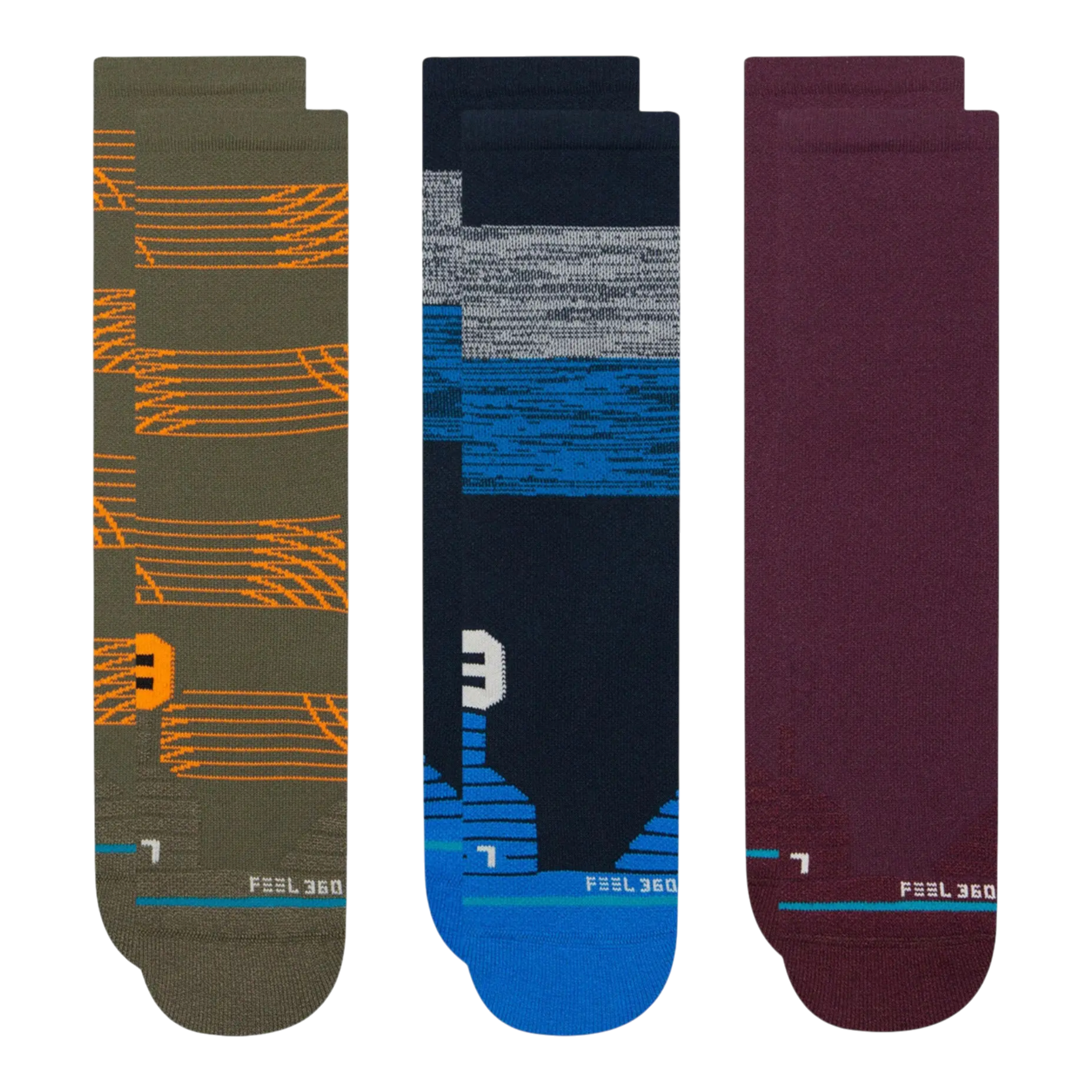 Stance Feel 360 - Starting 3-Pack Socks Stance
