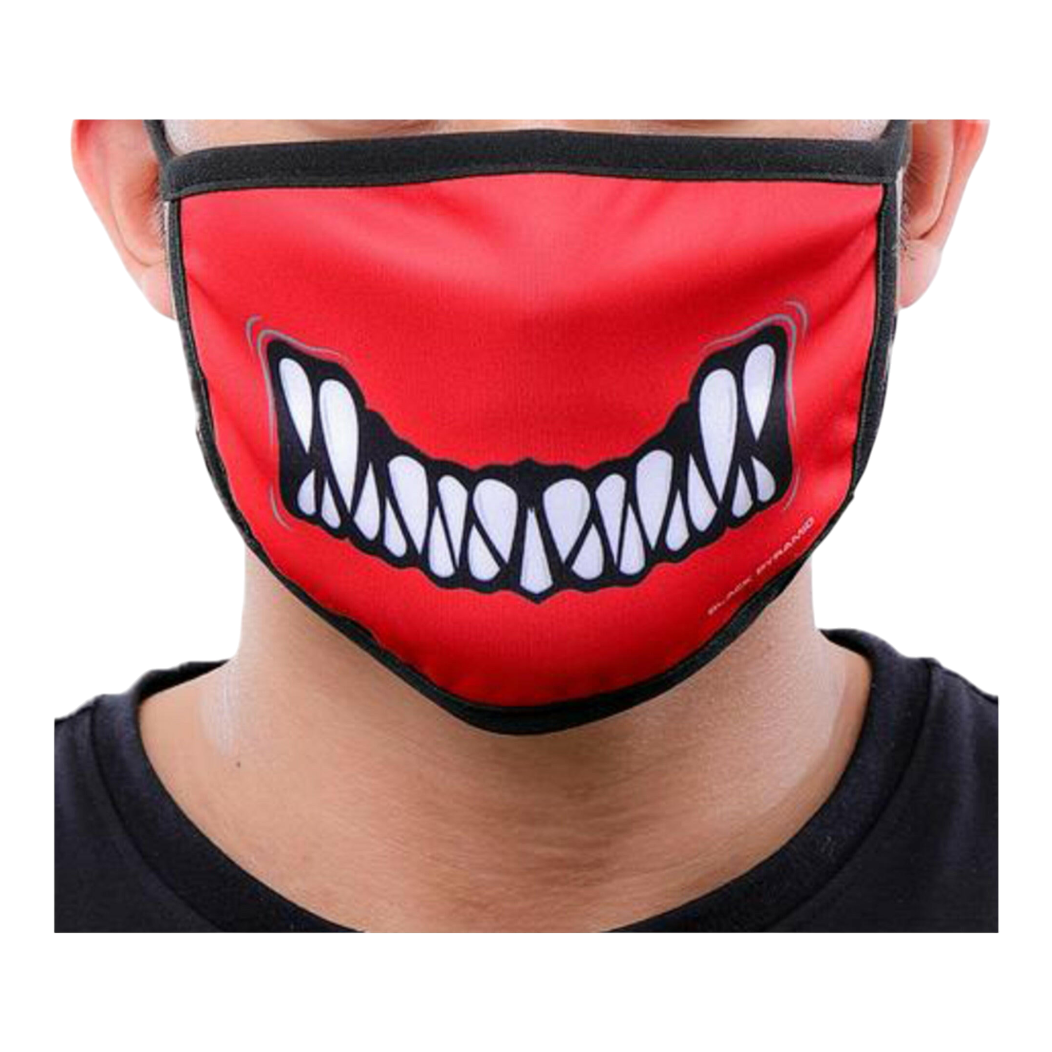Black Pyramid Monster Bite Face Mask Black Pyramid