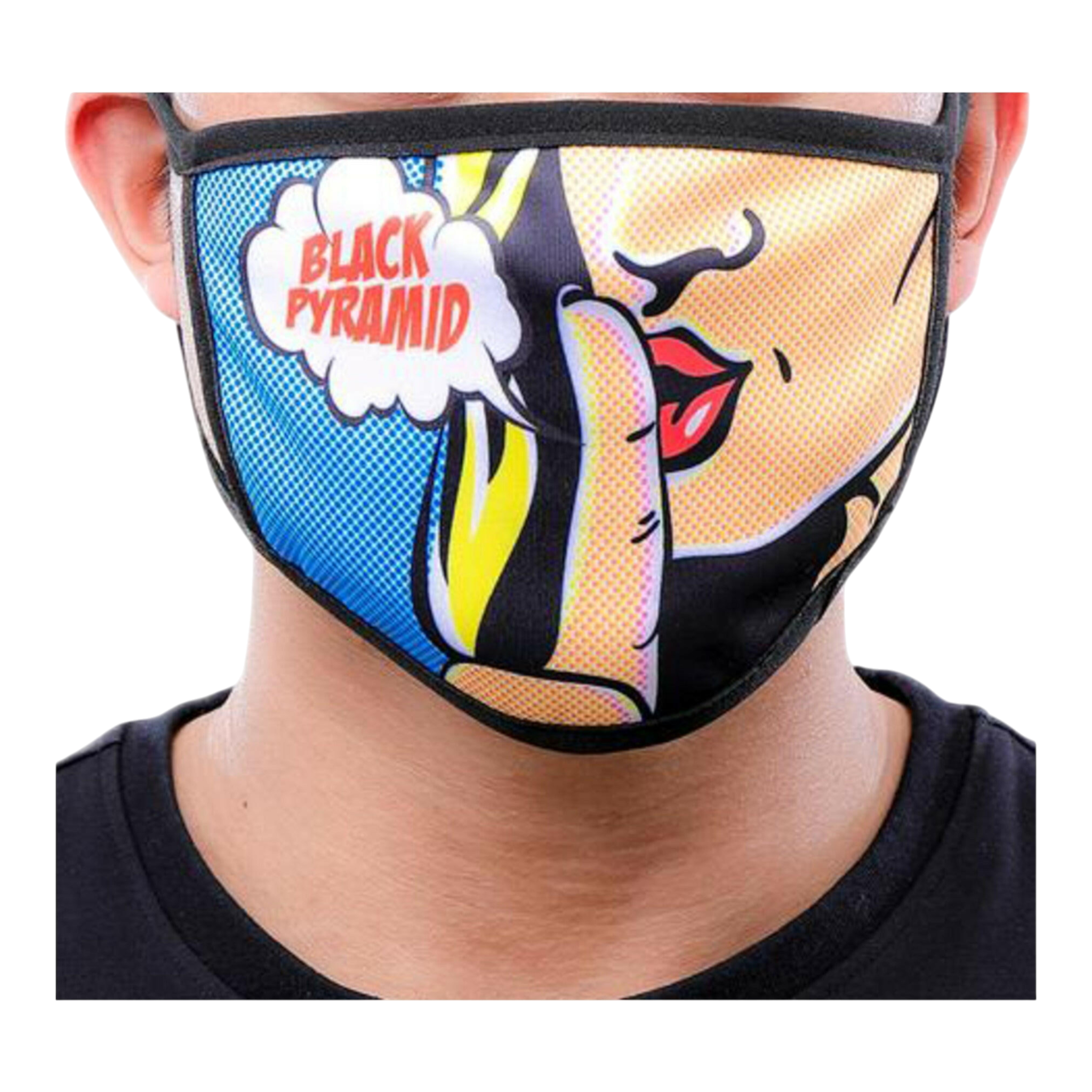 Black Pyramid SHHHH Face Mask Black Pyramid
