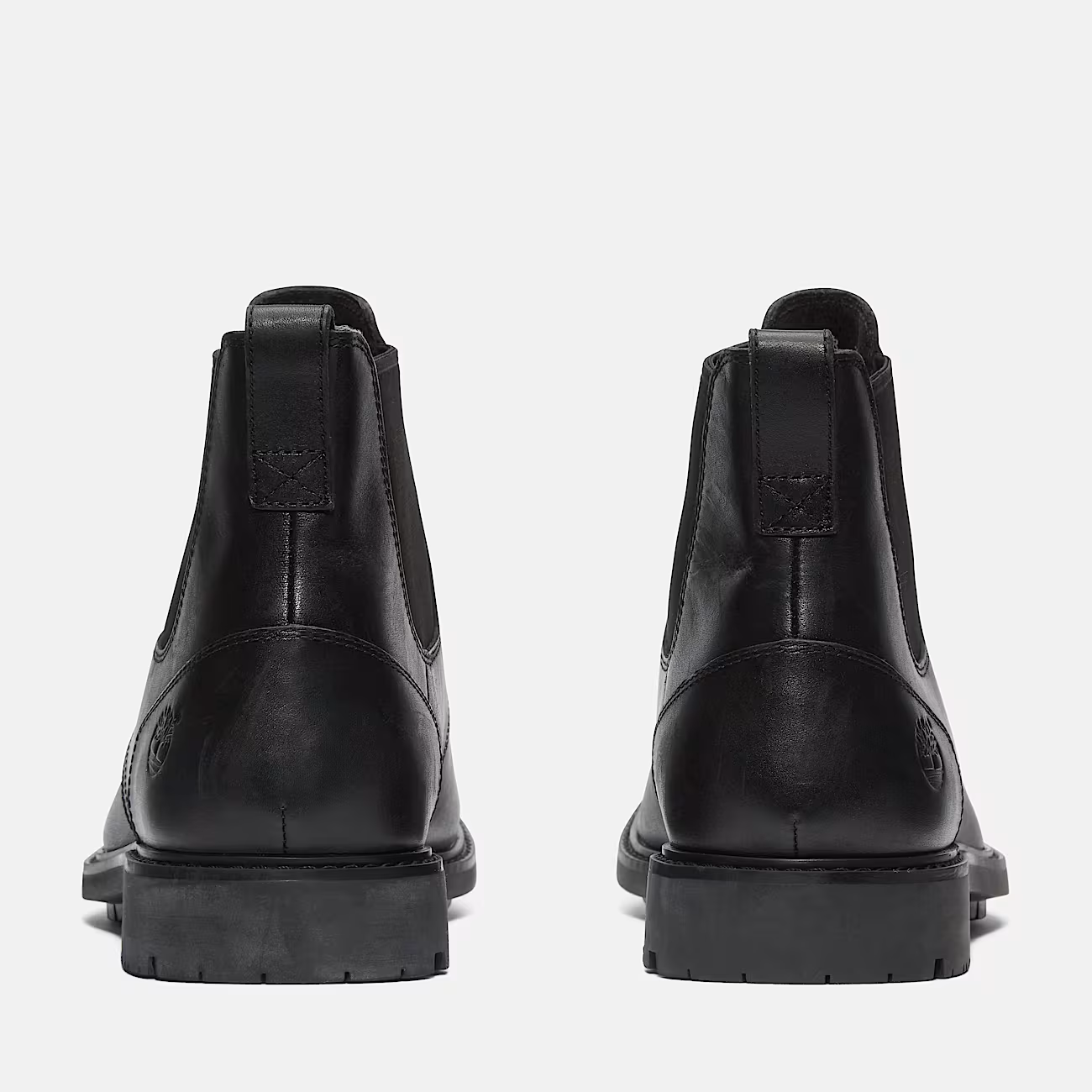 Timberland Stormbucks TB05551R001 Men's Black Leather Mid-Top Chelsea BootsTimbe