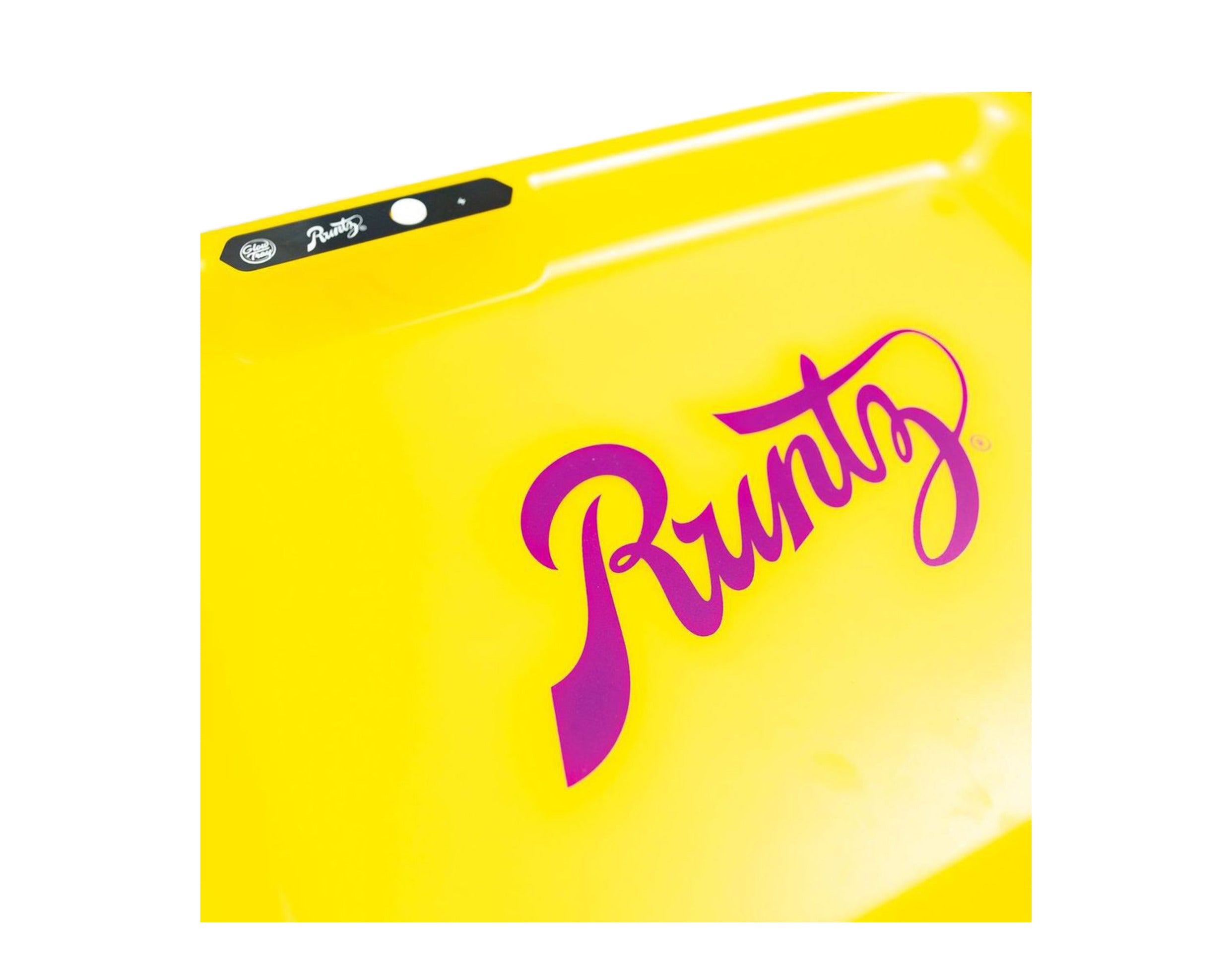 Runtz x Glow Tray - Yellow Glow LED Rolling Tray.